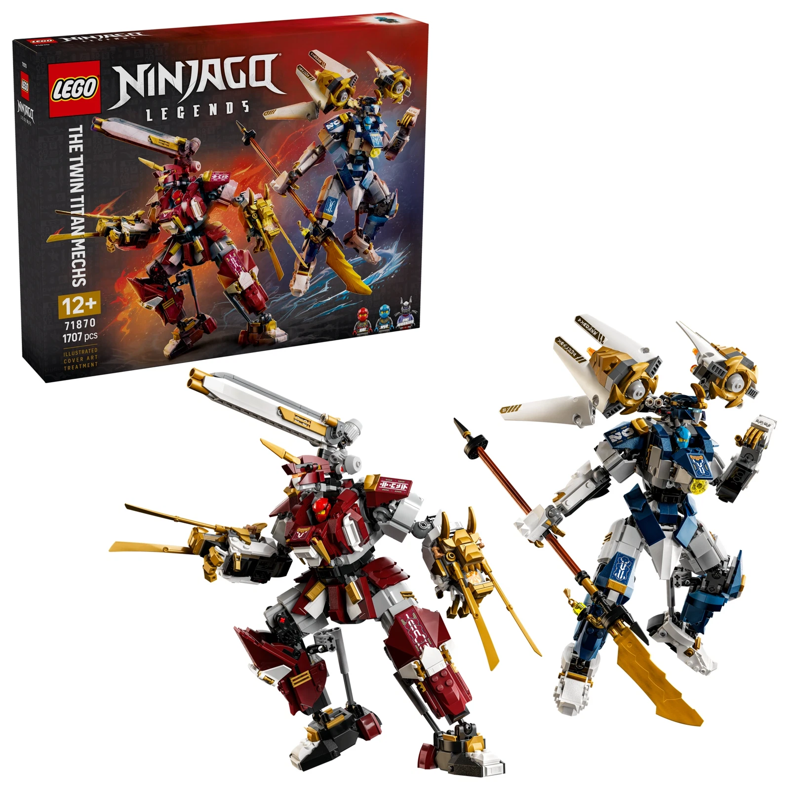 LEGO® NINJAGO The Twin Titan Mechs 71870 (1/13) LEGO® NINJAGO The Twin Titan Mechs 71870 (1/13)