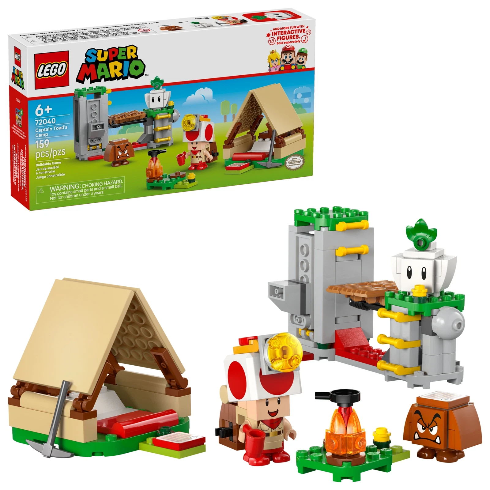 LEGO® Super Mario™ Kapitän Toad-Camp 72040 (1/10) LEGO® Super Mario™ Kapitän Toad-Camp 72040 (1/10)