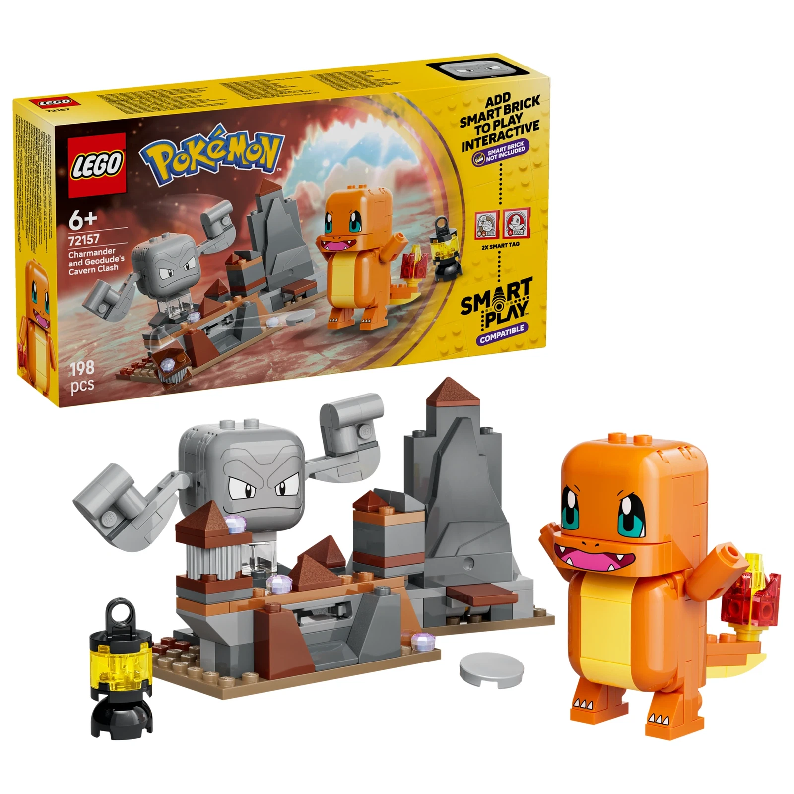 LEGO® Pokémon SMART Play: Glumandas und Kleinsteins Höhlenduell 72157 (1/17) LEGO® Pokémon SMART Play: Glumandas und Kleinsteins Höhlenduell 72157 (1/17)