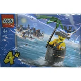 LEGO® 4 Juniors Captain Kragg in Barrel 7290 (1/1)