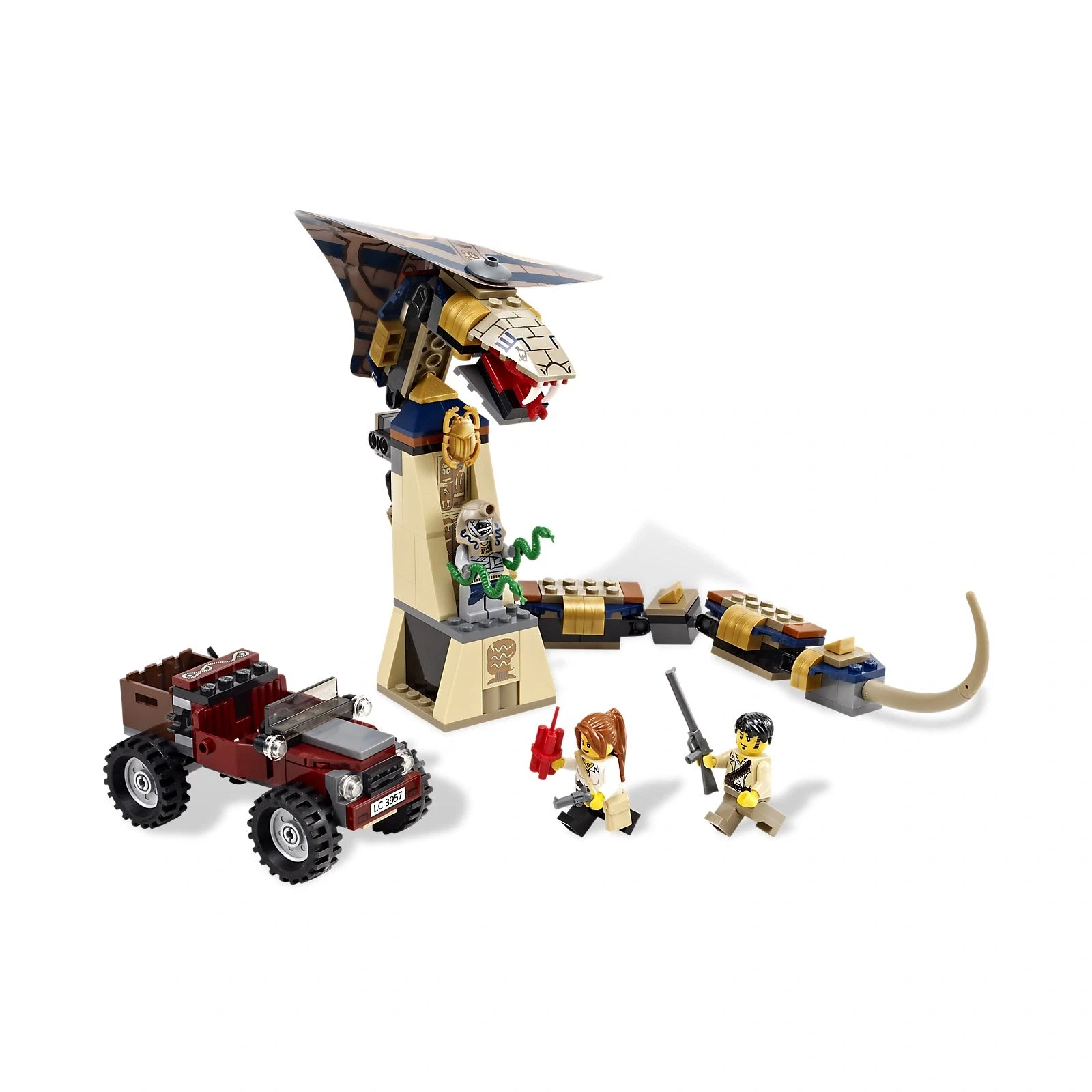 LEGO® Pharaoh's Quest Cursed Cobra Statue 7325 (1/1) LEGO® Pharaoh's Quest Cursed Cobra Statue 7325 (1/1)