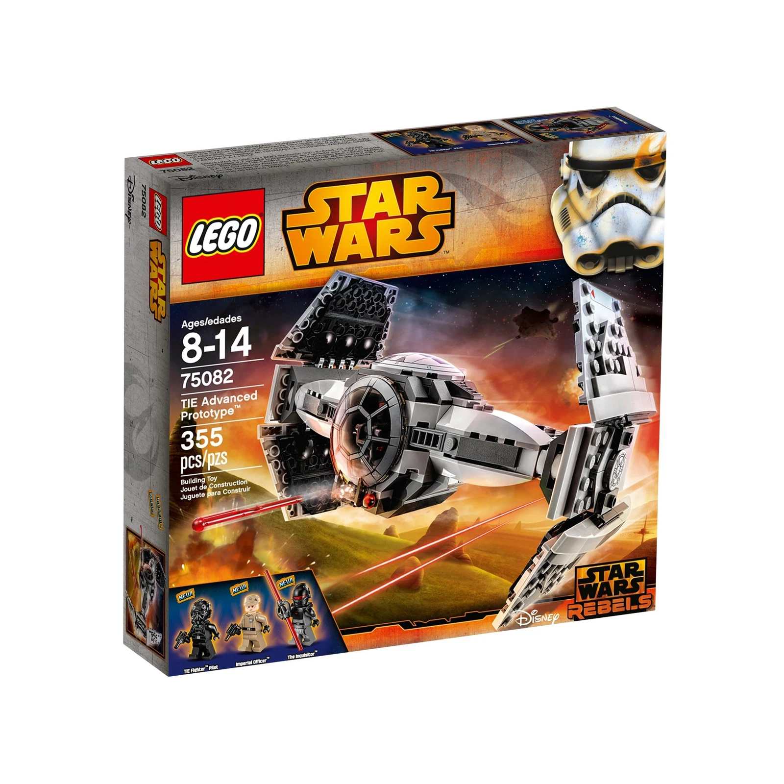 LEGO® Star Wars™ TIE Advanced Prototype™ 75082 (1/7) LEGO® Star Wars™ TIE Advanced Prototype™ 75082 (1/7)