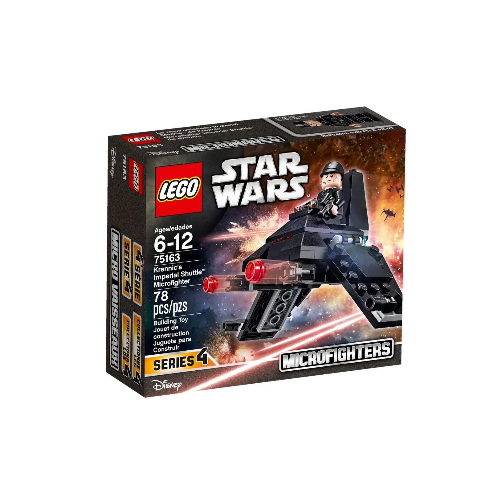LEGO® Star Wars™ Krennic's Imperial Shuttle™ Microfighter 75163 (1/6) LEGO® Star Wars™ Krennic's Imperial Shuttle™ Microfighter 75163 (1/6)