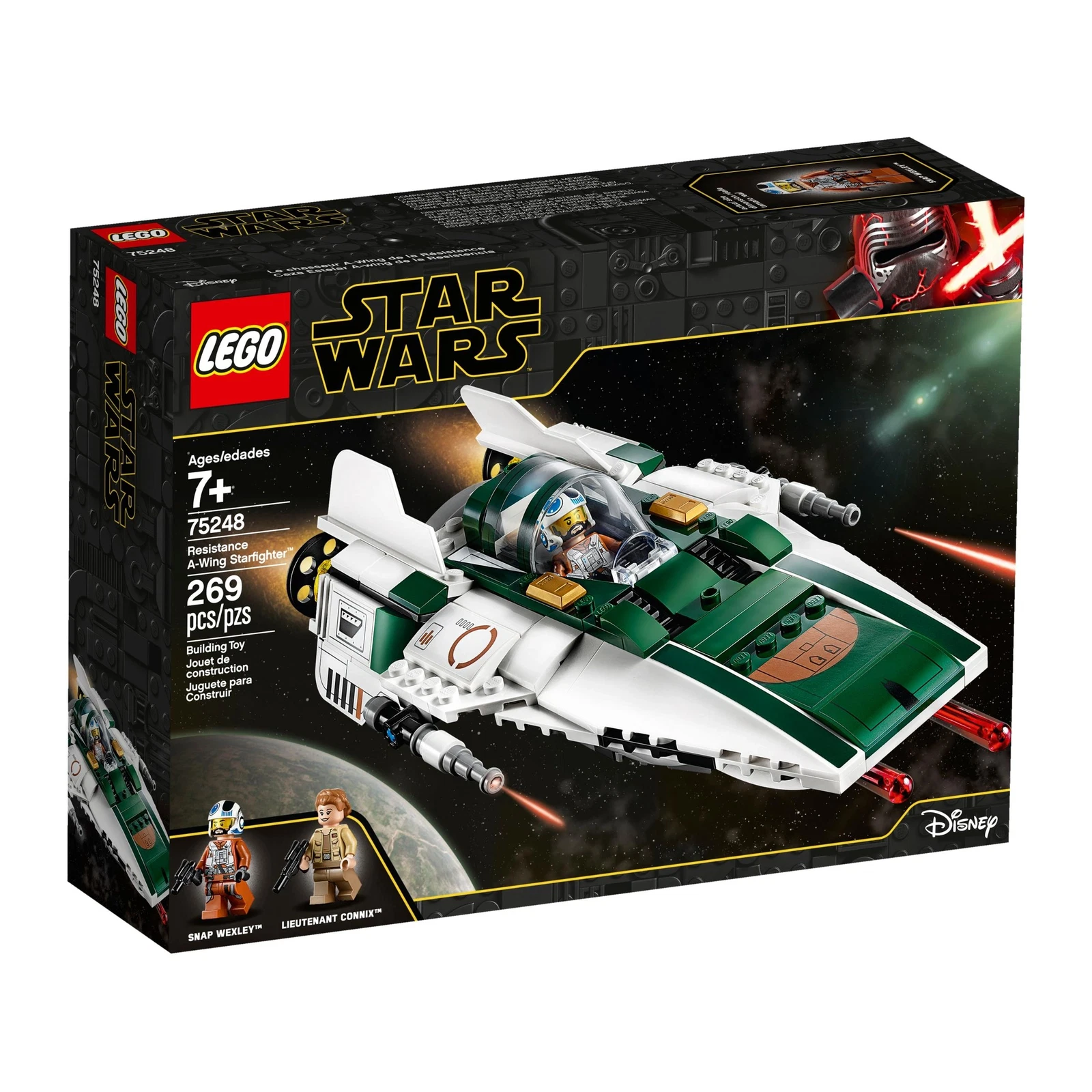 LEGO® Star Wars™ Resistance A-Wing Starfighter™ 75248 (1/9) LEGO® Star Wars™ Resistance A-Wing Starfighter™ 75248 (1/9)