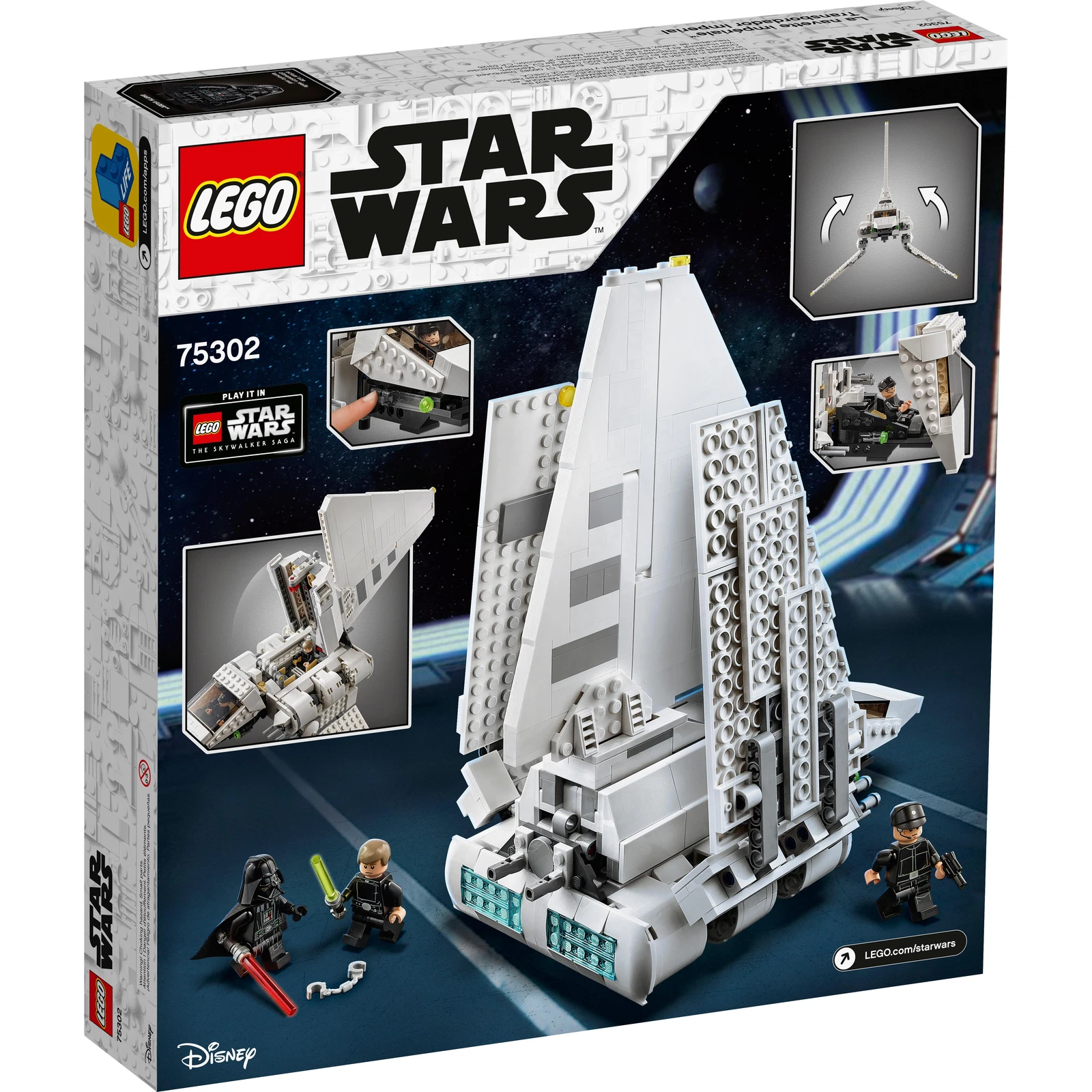 ^ ̳. ̫ . ̳^ Imperial Shuttle™ 75302 | Star Wars™ | Buy online at the