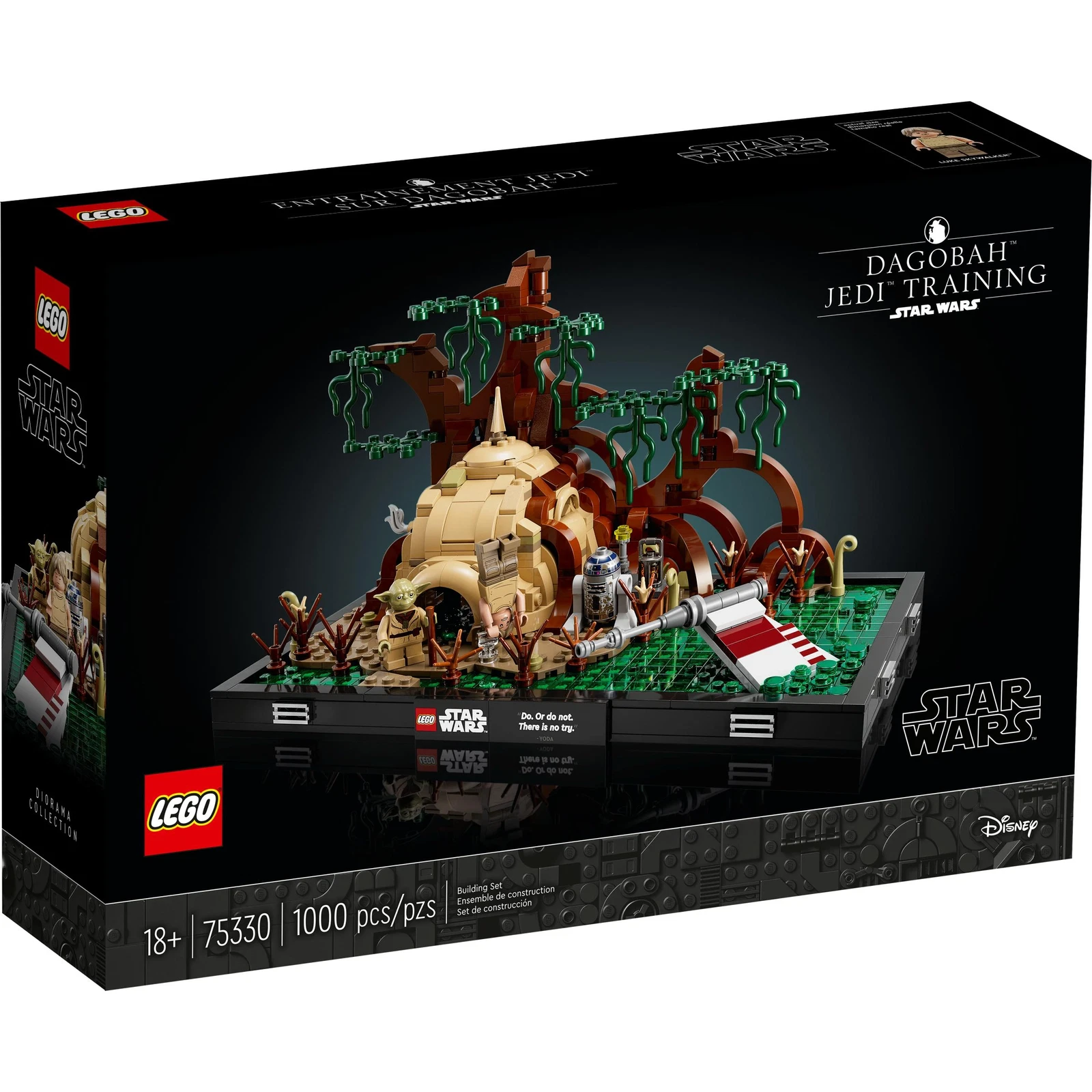 LEGO® Star Wars™ Jedi™ Training auf Dagobah™ – Diorama 75330 (1/10) LEGO® Star Wars™ Jedi™ Training auf Dagobah™ – Diorama 75330 (1/10)