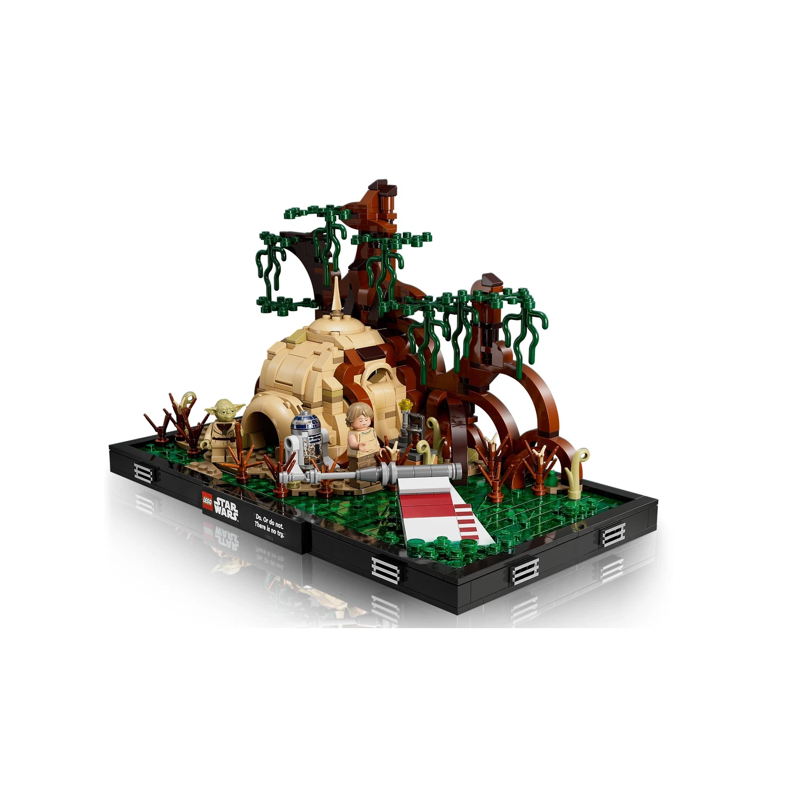 LEGO® Diorama de l'entraînement Jedi sur Dagobah 75330 | 🇫🇷 Comparaison  des prix, image size:1600x1600