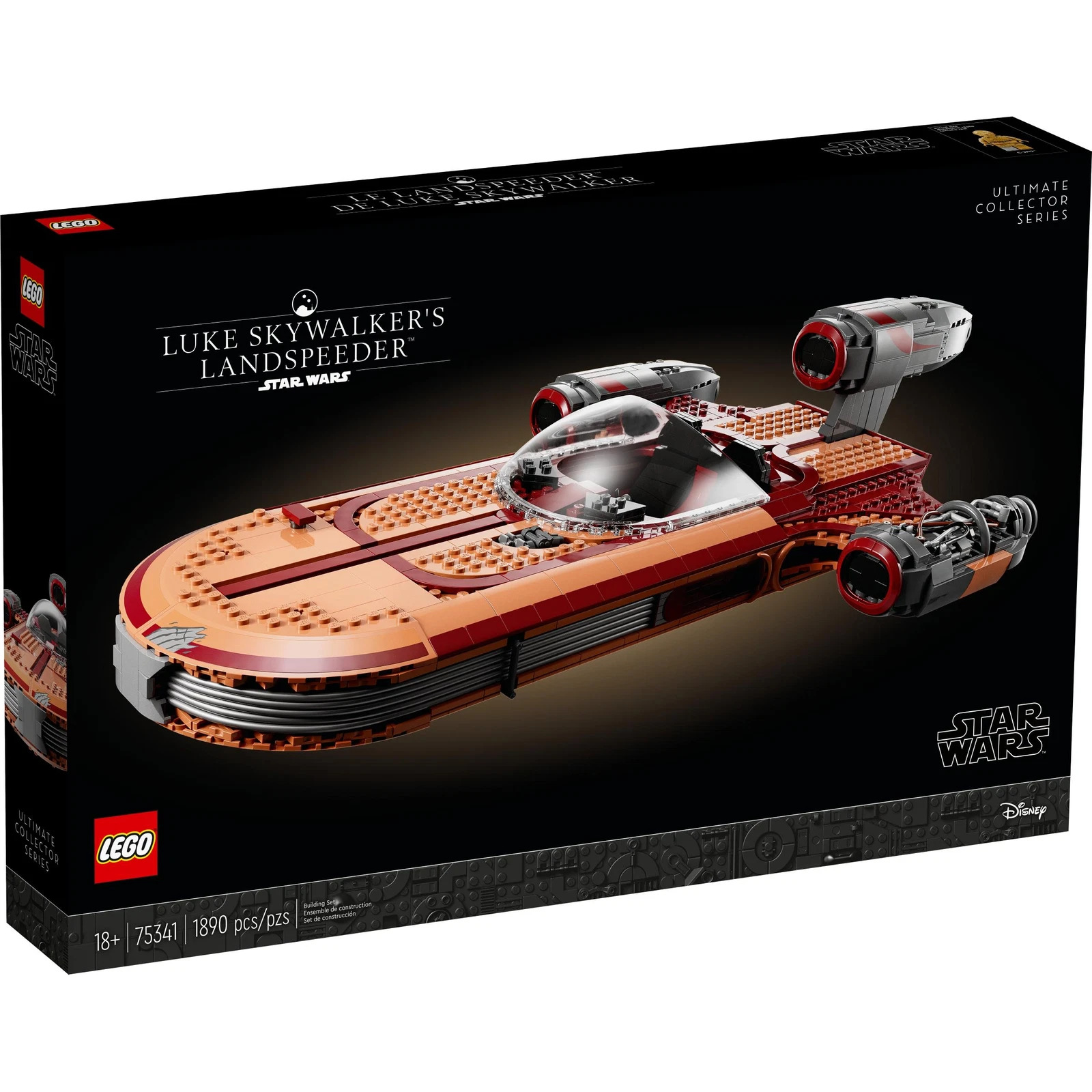 LEGO® Star Wars™ Le Landspeeder de Luke Skywalker 75341 (1/12) LEGO® Star Wars™ Le Landspeeder de Luke Skywalker 75341 (1/12)