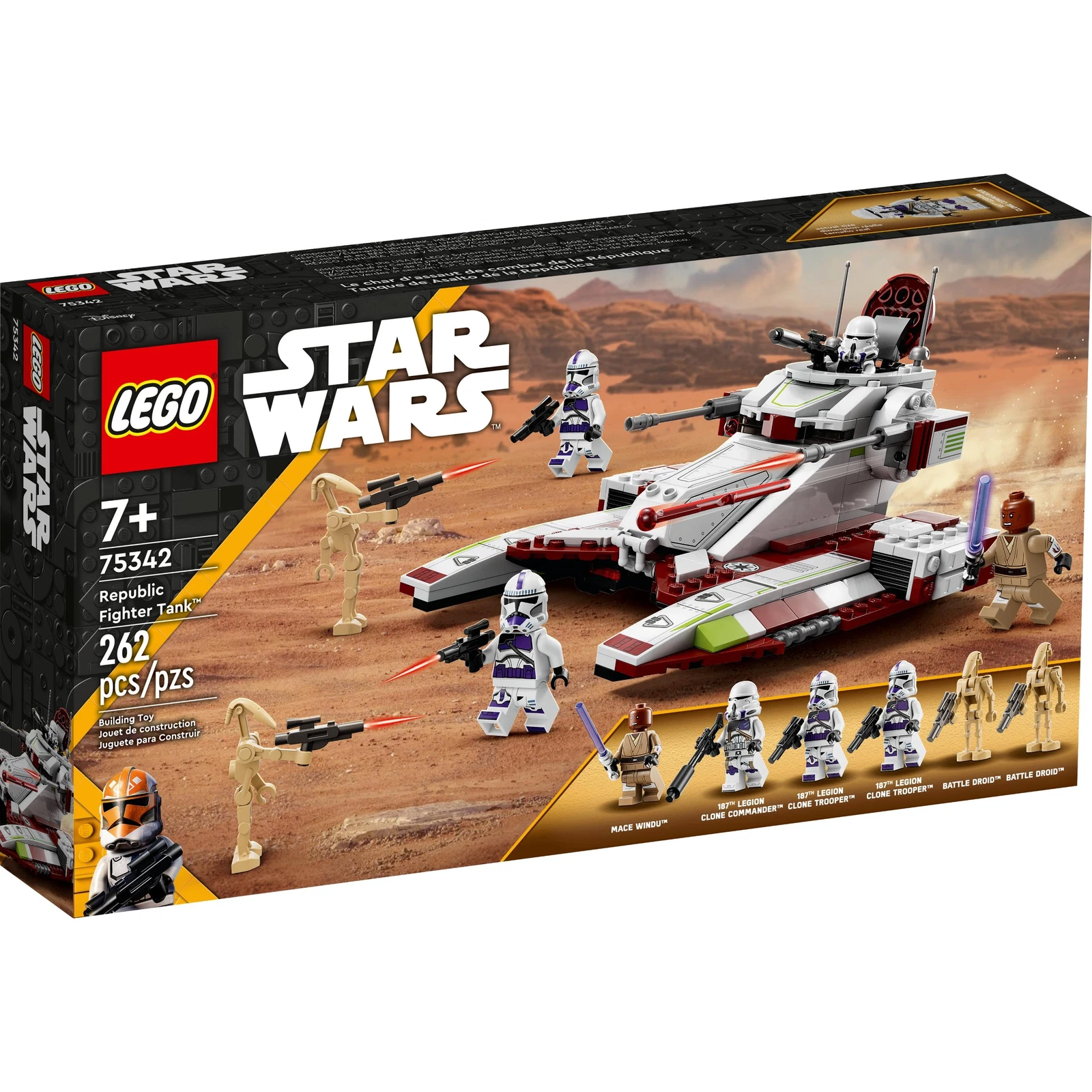 LEGO® Star Wars™ Le tank de combat de la République 75342 (1/11) LEGO® Star Wars™ Le tank de combat de la République 75342 (1/11)