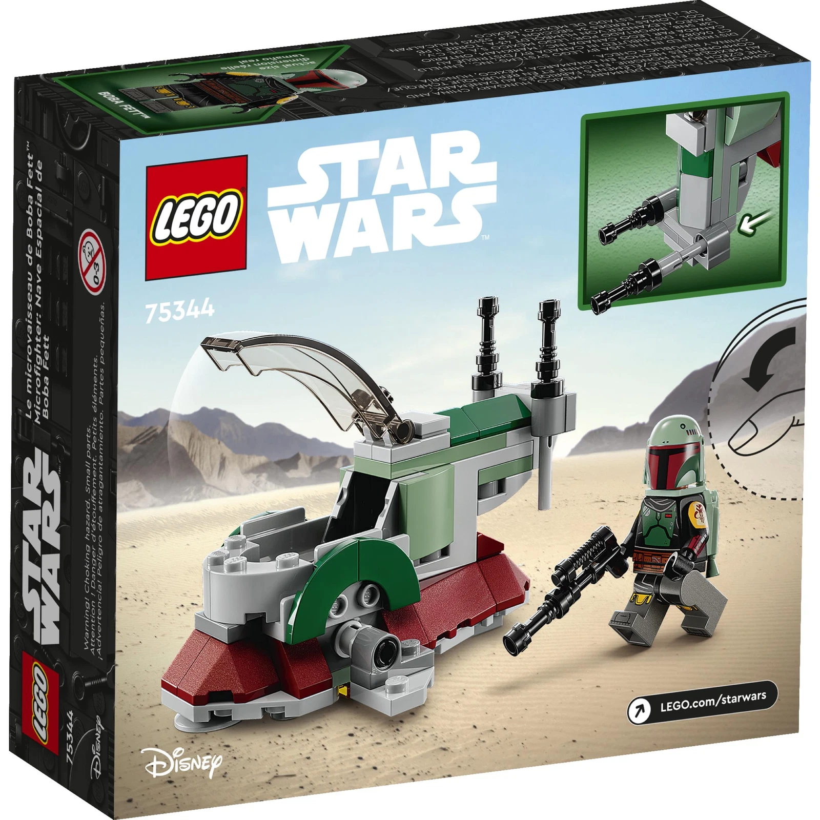 プ LEGO® Boba Fett's Starship Microfighter 75344 | 🇺🇸 Price
