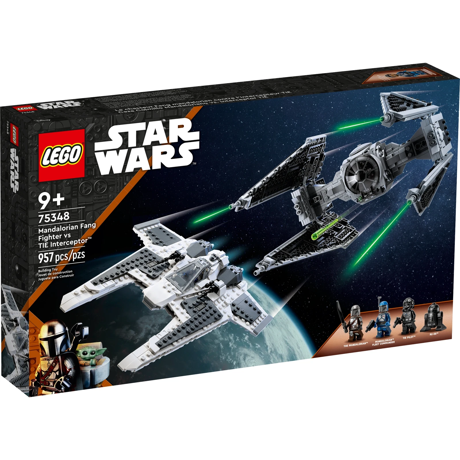 送料手数料 LEGO® Mandalorian Fang Fighter vs. TIE Interceptor