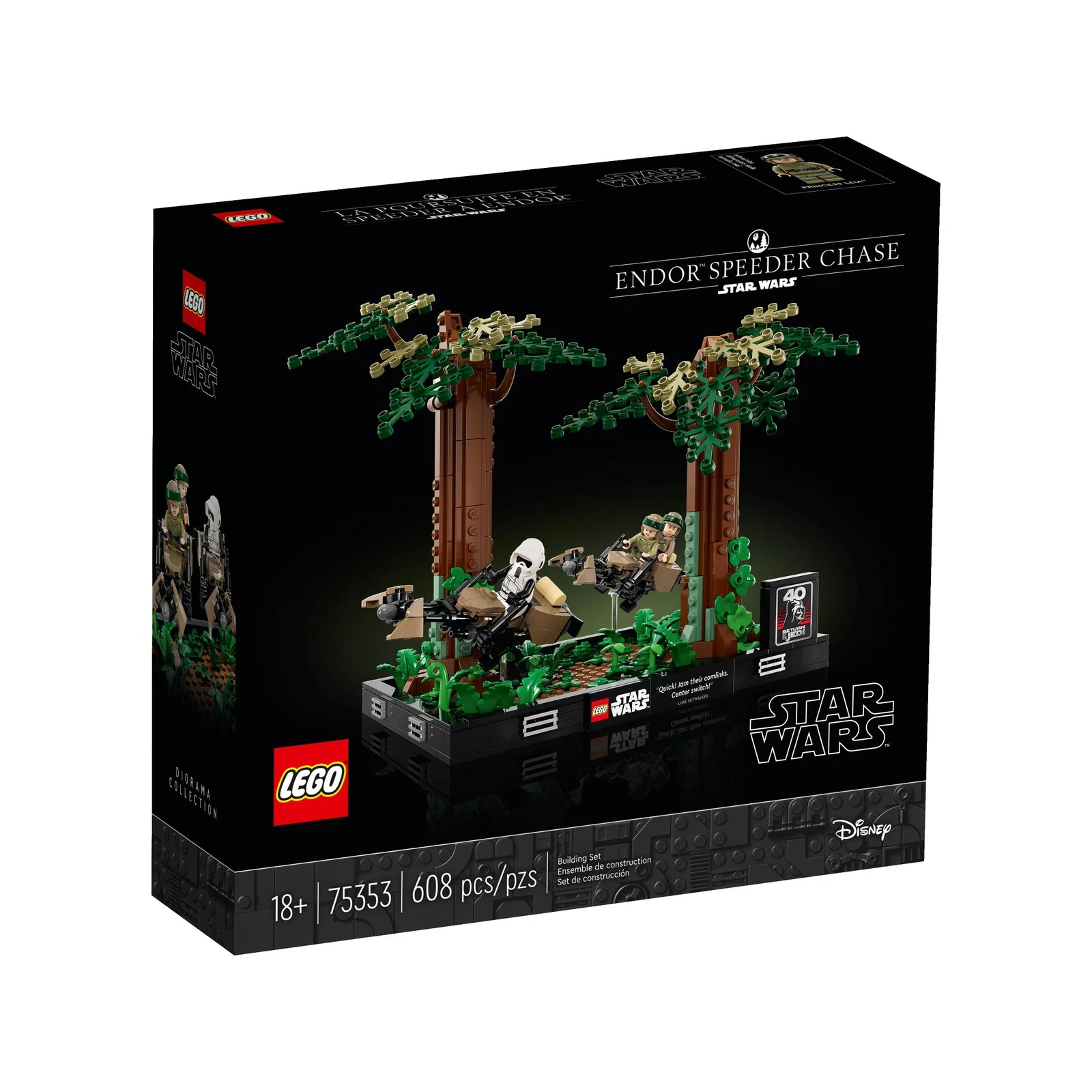 LEGO® Verfolgungsjagd auf Endor – Diorama 75353 günstig kaufen | 🇩🇪  Preisvergleich, image size:1600x1600