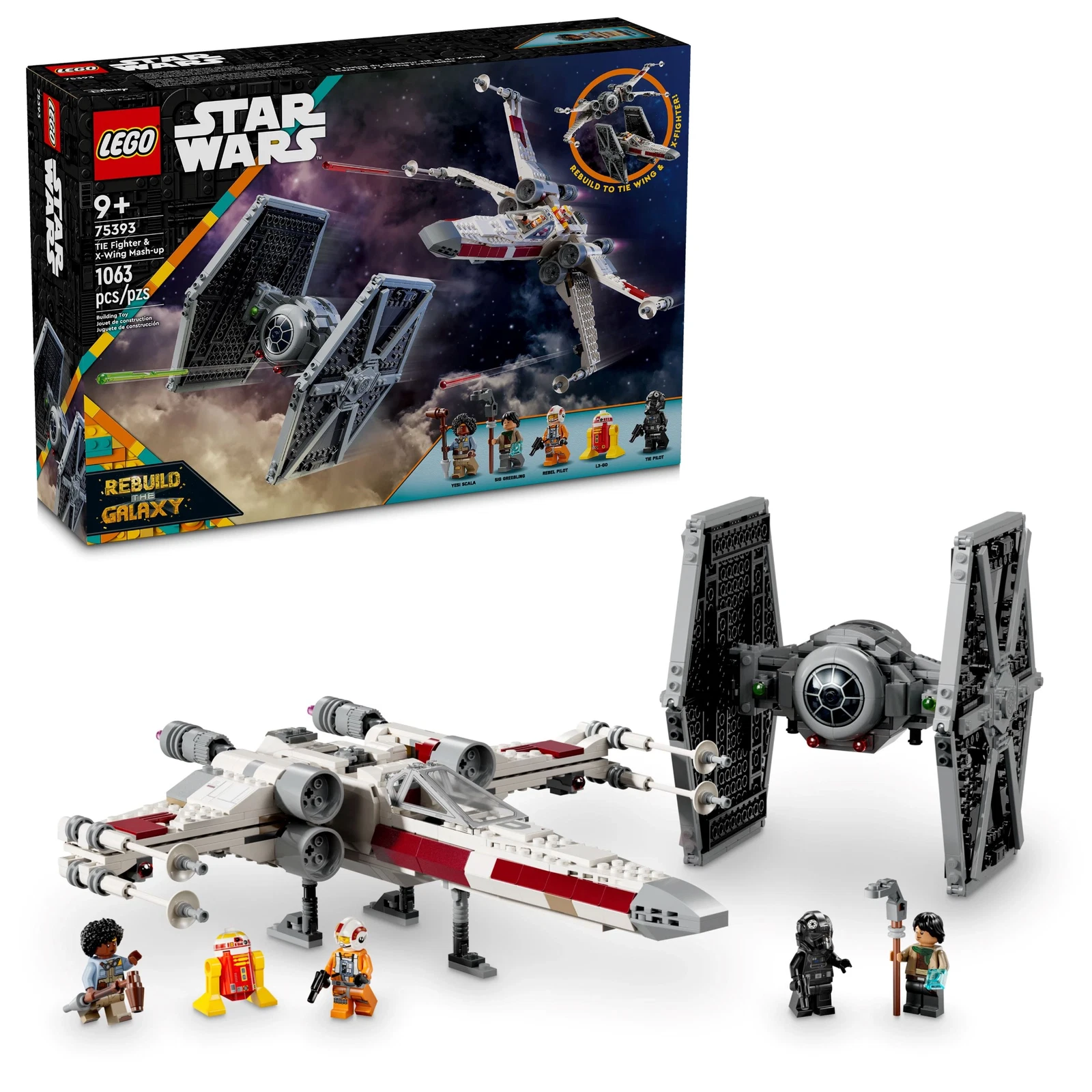 LEGO® TIE Fighter & X-Wing Mash-up 75393 | 🇺🇸 Price Comparison