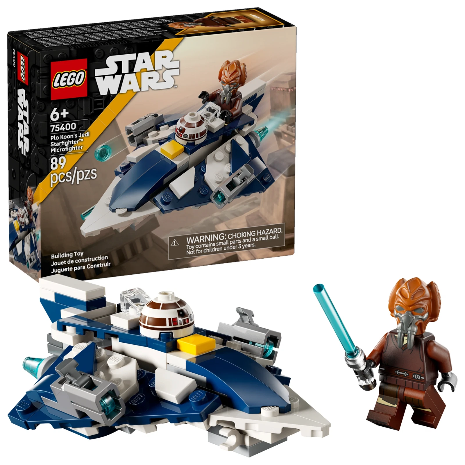 LEGO® Star Wars™ Plo Koons Jedi Starfighter microfighter 75400 (1/10) LEGO® Star Wars™ Plo Koons Jedi Starfighter microfighter 75400 (1/10)