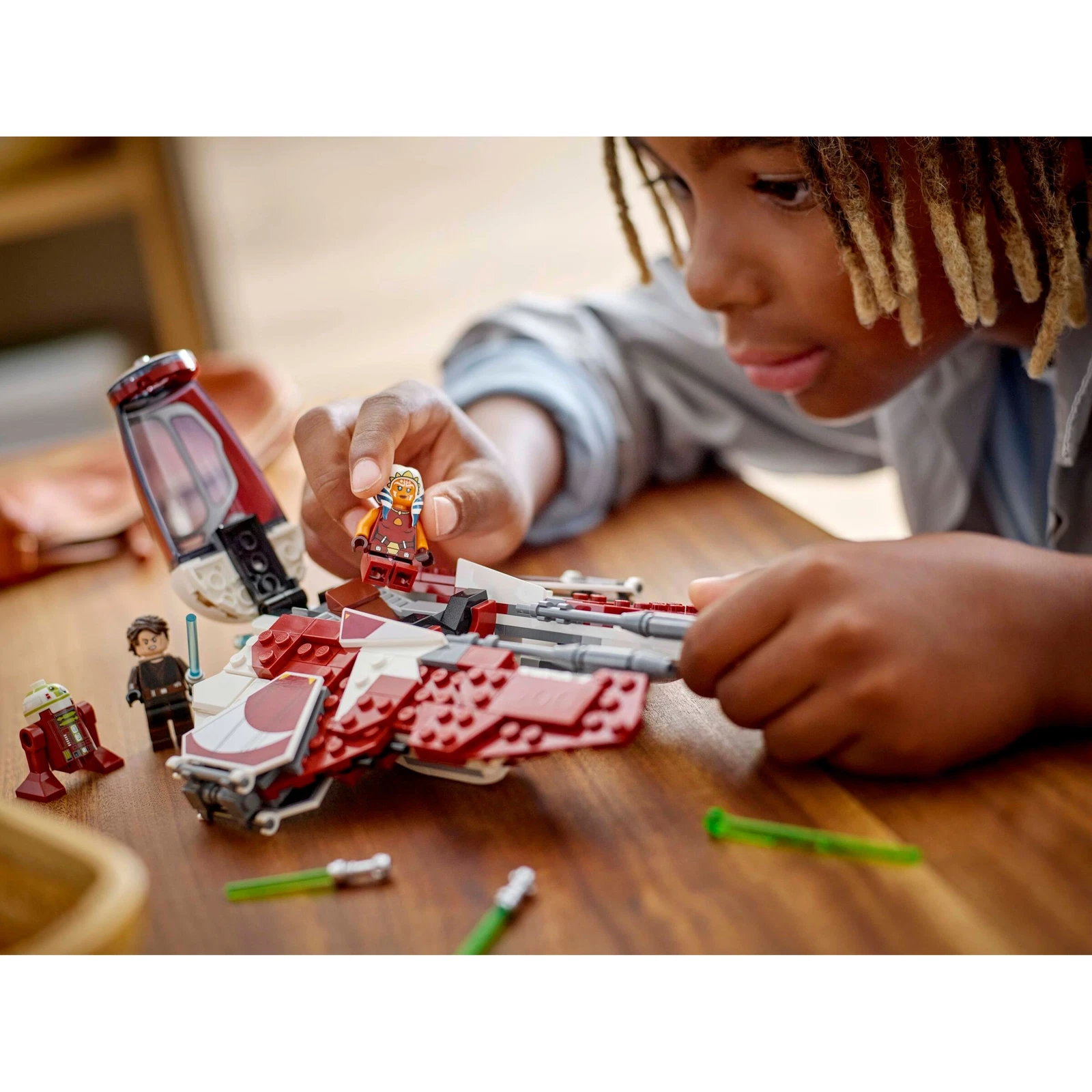 LEGO® 75401 Ahsoka's Jedi Interceptor – market value $34.40