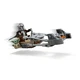 Der Mandalorianer und Grogu auf ihrem Speeder Bike 75436 thumbnail-3