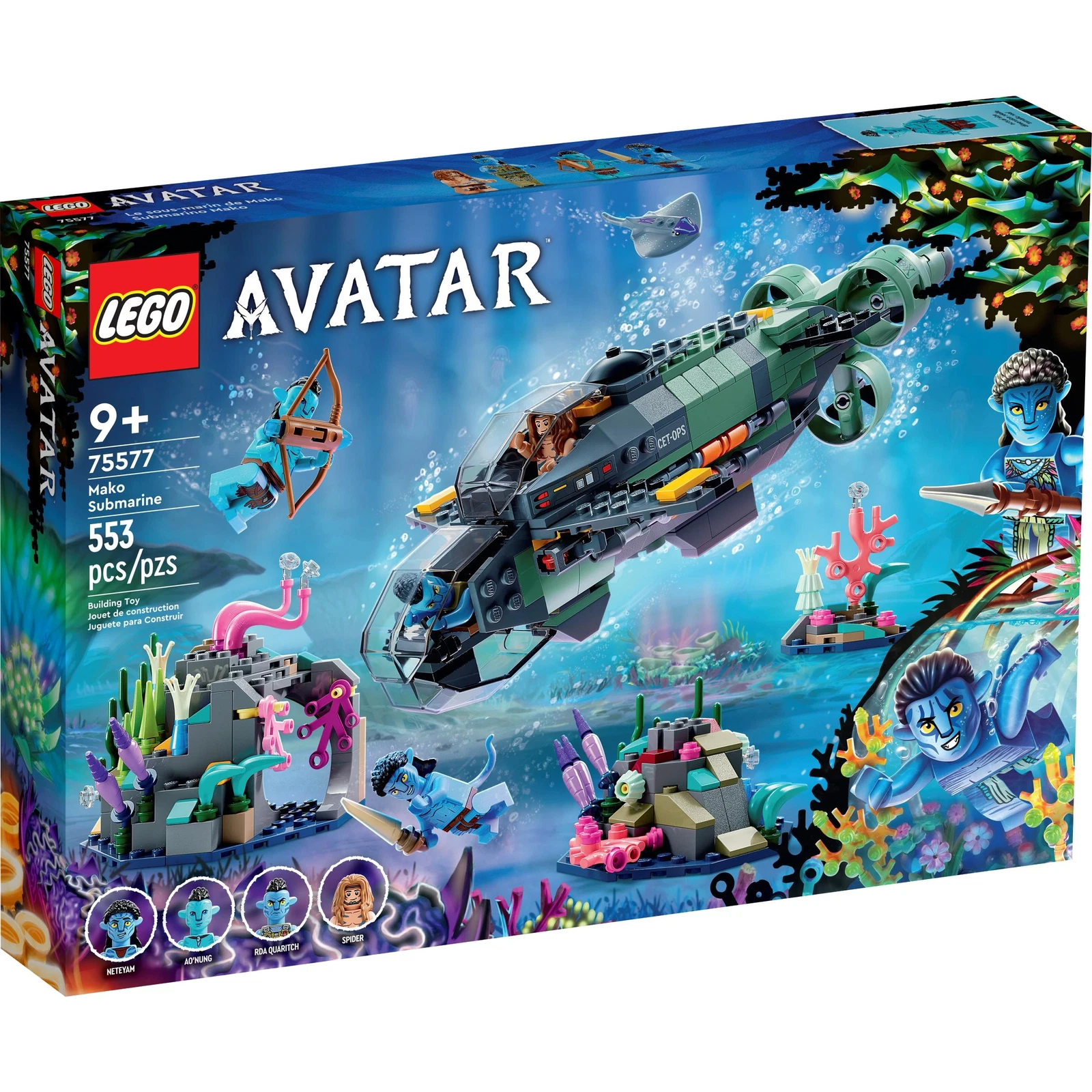 LEGO ® Avatar 75577 Mako Submarine