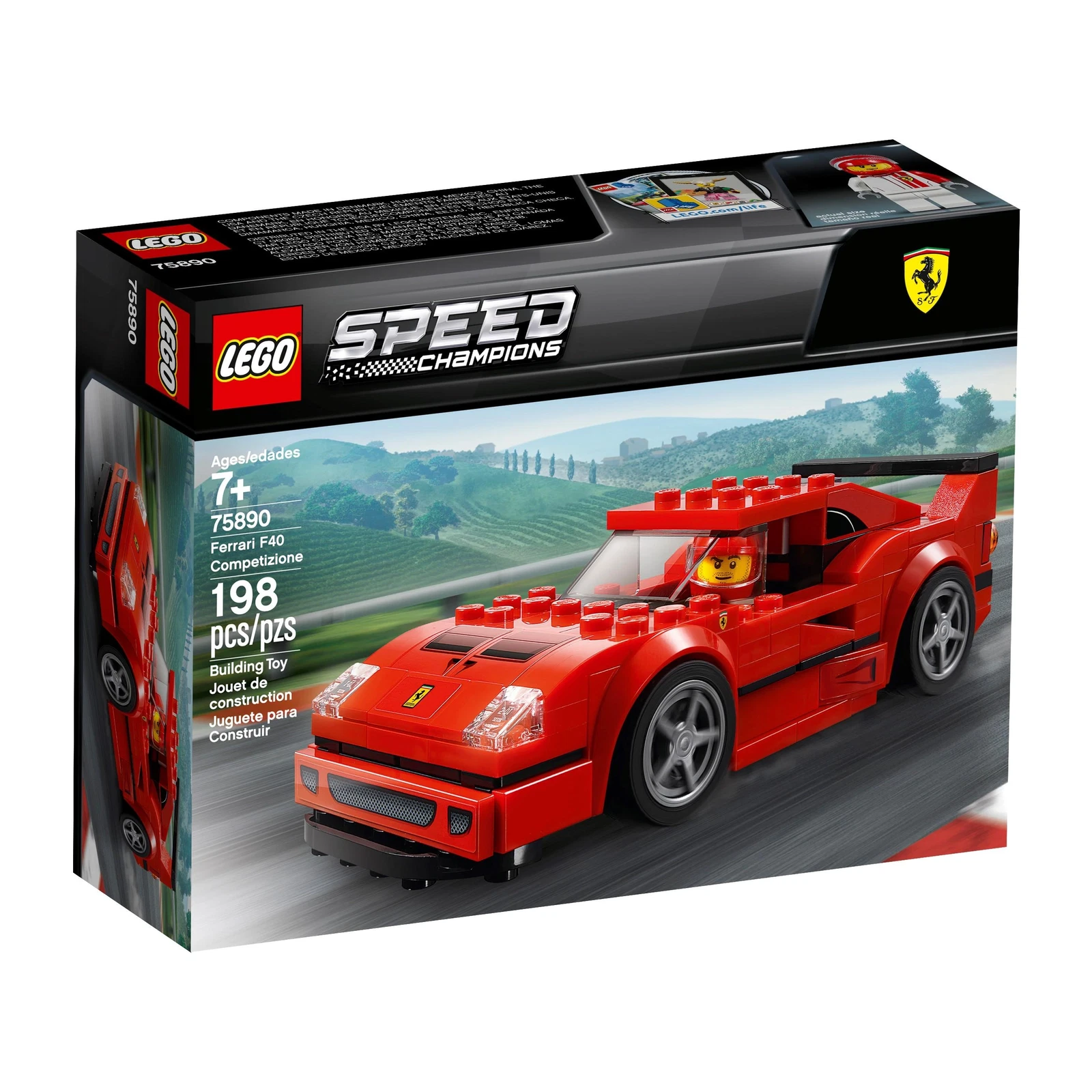 LEGO® Speed Champions Ferrari F40 Competizione 75890 (1/11) LEGO® Speed Champions Ferrari F40 Competizione 75890 (1/11)