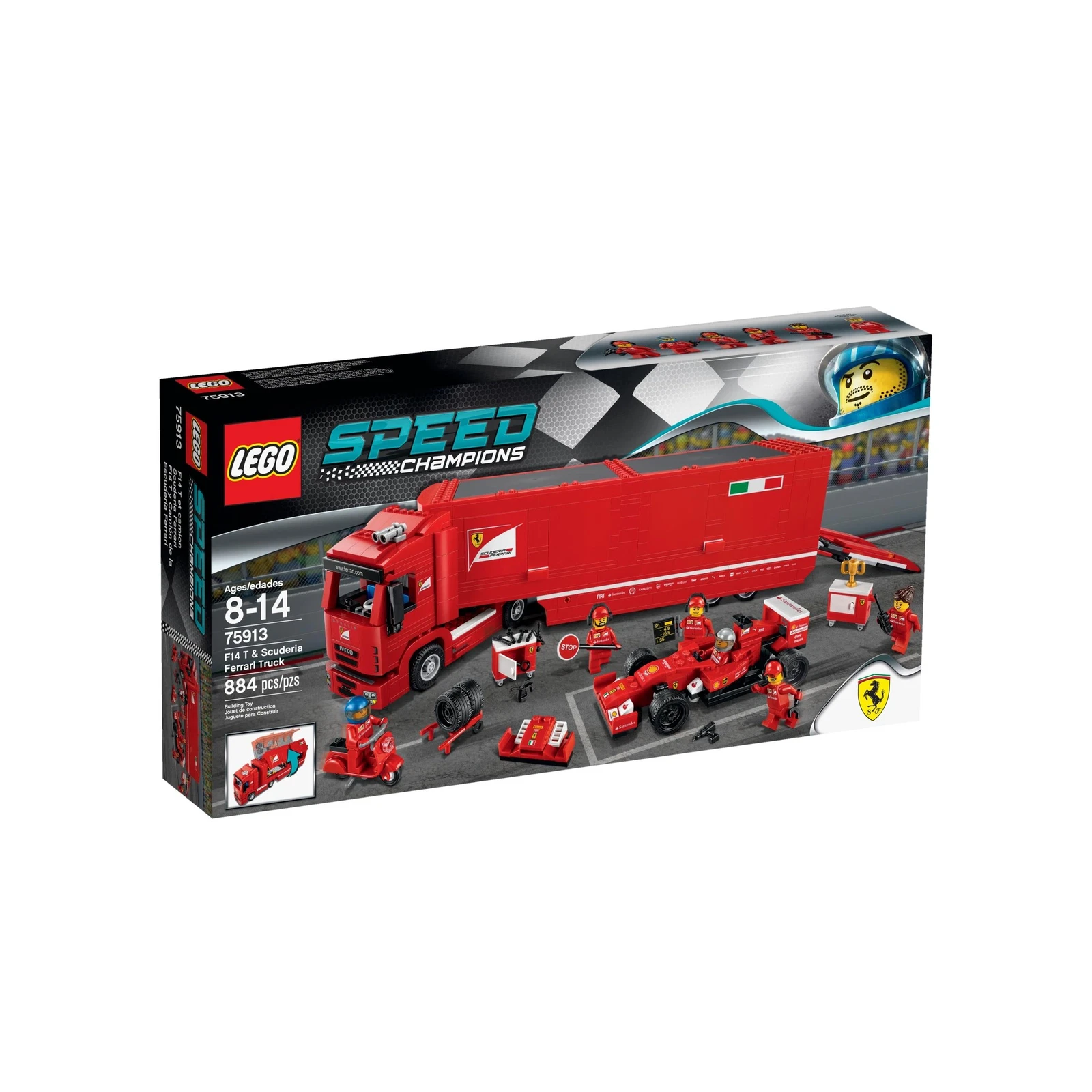 LEGO® Speed Champions F14 T & Scuderia Ferrari truck 75913 (1/2) LEGO® Speed Champions F14 T & Scuderia Ferrari truck 75913 (1/2)