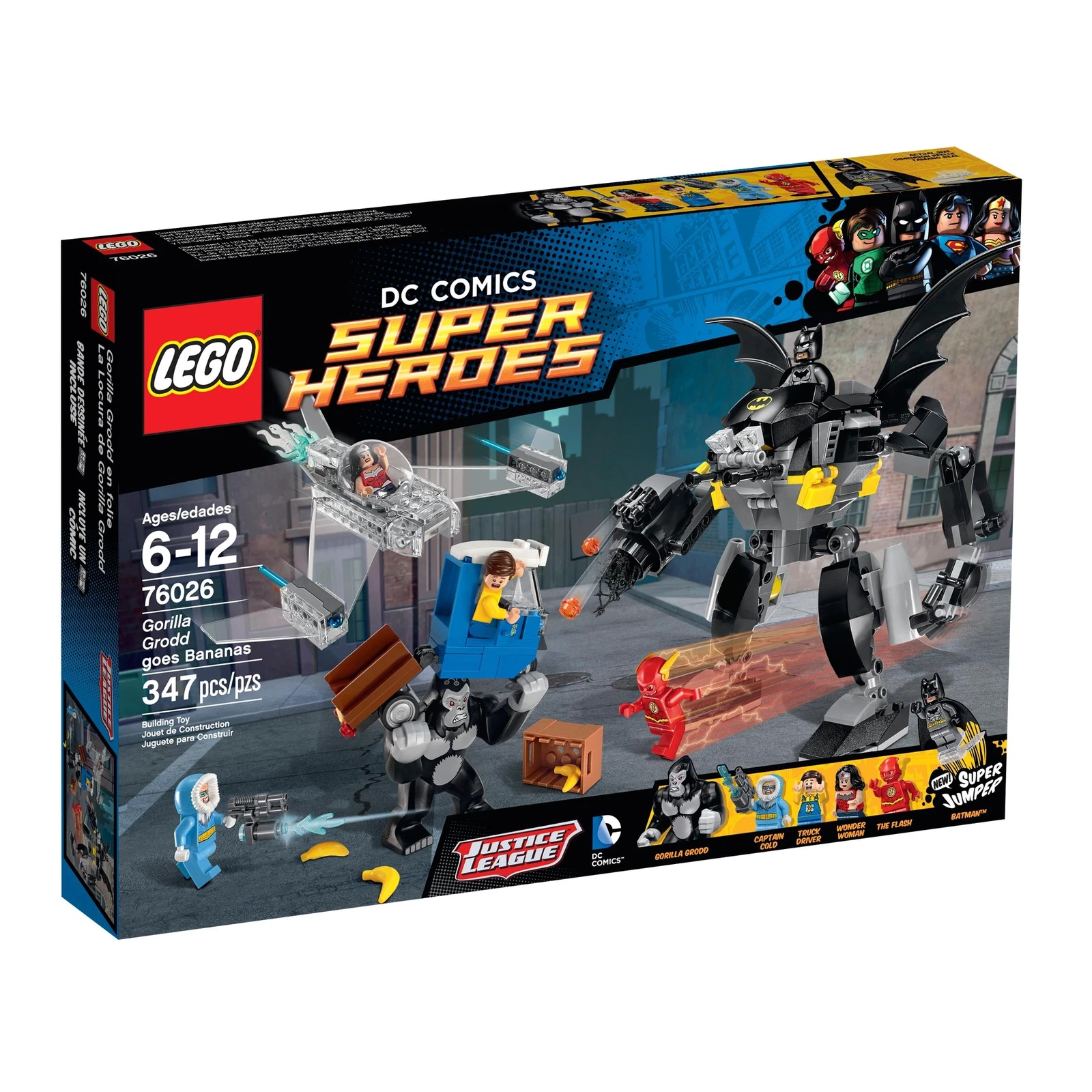 LEGO® DC Comics Super Heroes Gorilla Grodd goes Bananas 76026 (1/7) LEGO® DC Comics Super Heroes Gorilla Grodd goes Bananas 76026 (1/7)