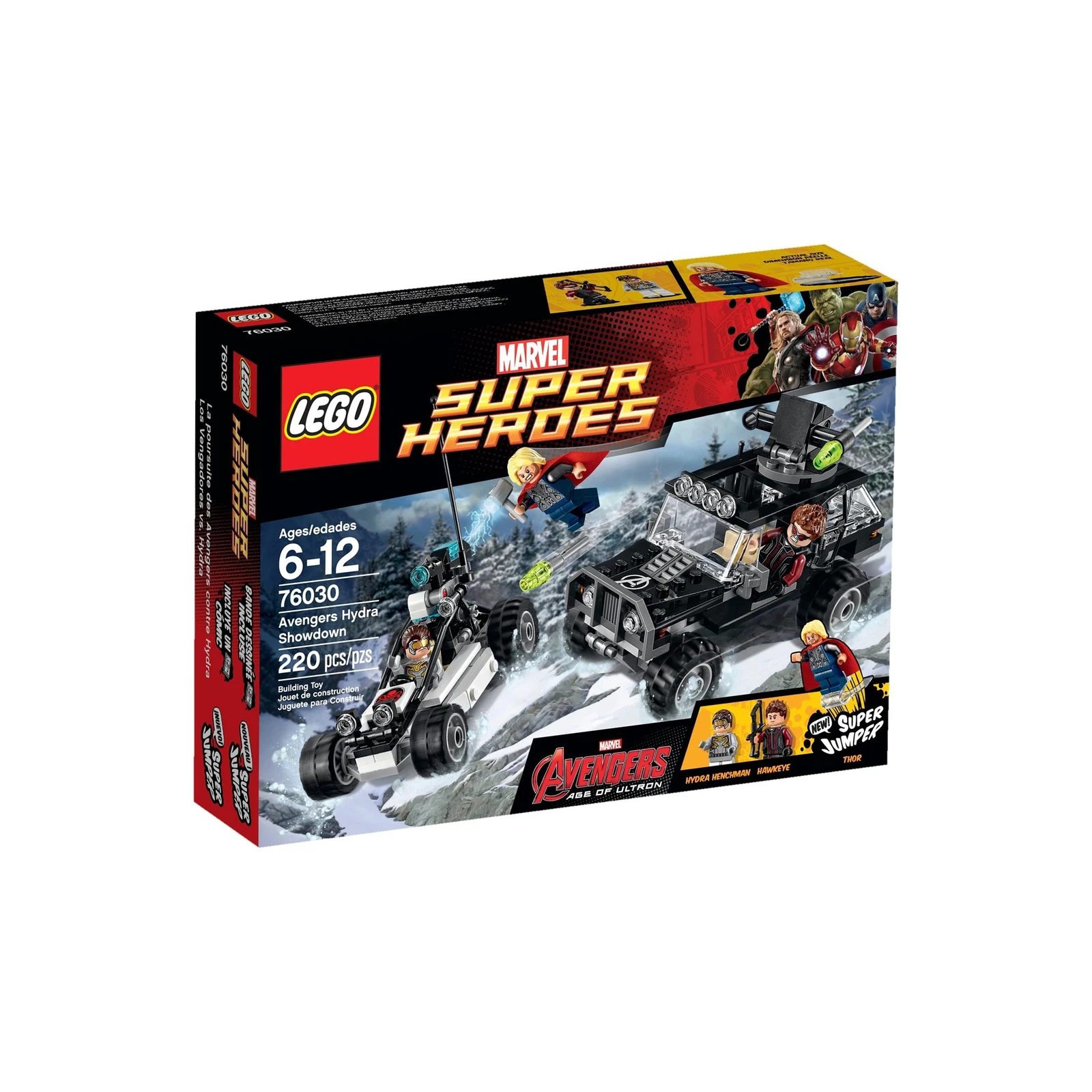 LEGO® Marvel Super Heroes Avengers – Duell mit Hydra 76030 (1/2) LEGO® Marvel Super Heroes Avengers – Duell mit Hydra 76030 (1/2)
