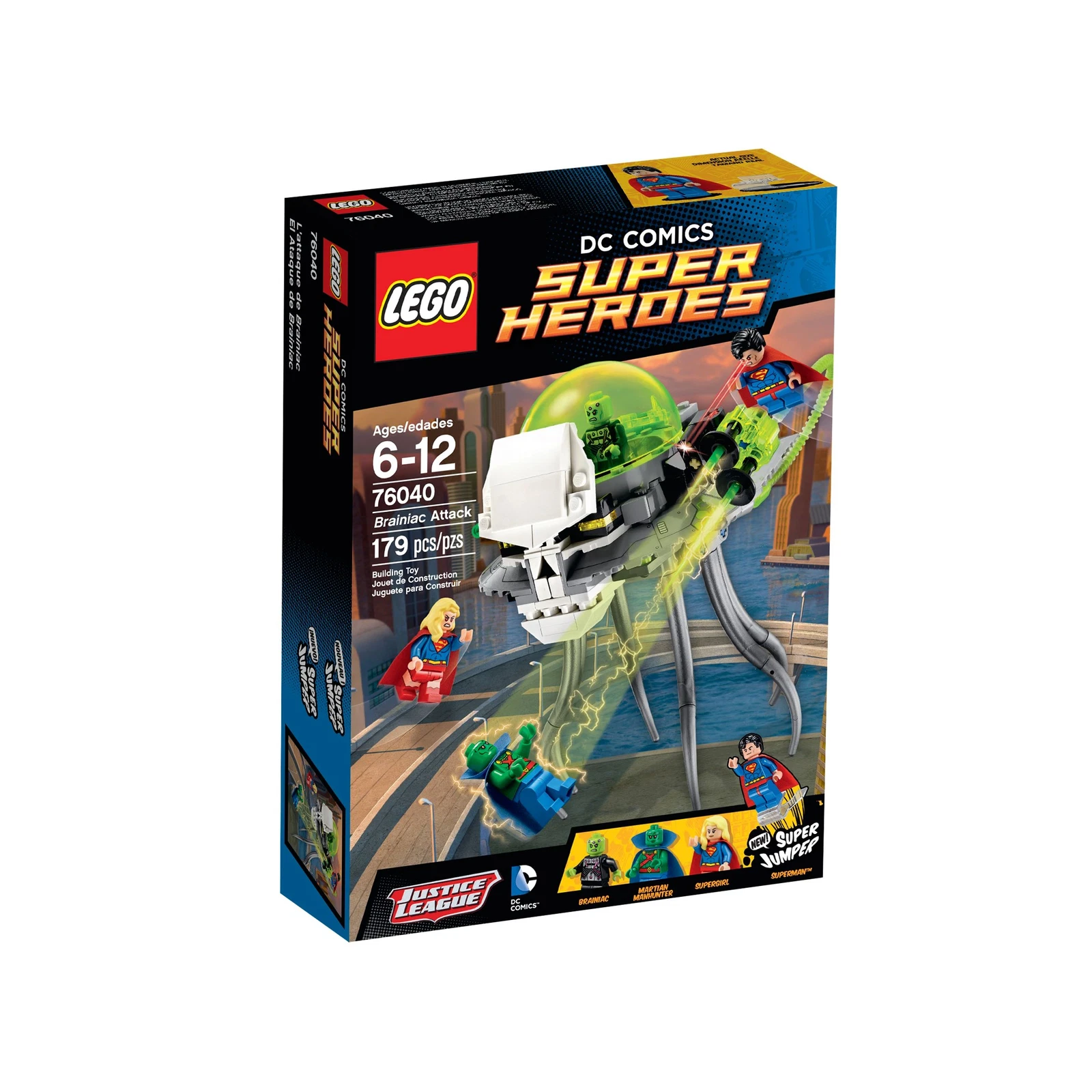 LEGO® DC Comics Super Heroes Brainiac Attack 76040 (1/7) LEGO® DC Comics Super Heroes Brainiac Attack 76040 (1/7)