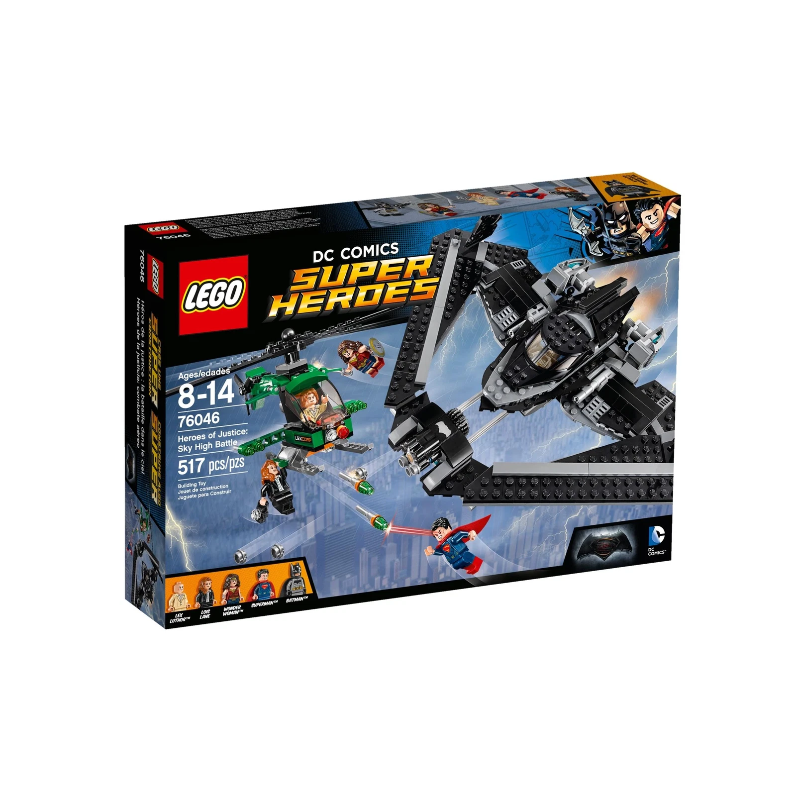 LEGO® DC Comics Super Heroes Les Héros de la Justice : la bataille dans le ciel 76046 (1/13) LEGO® DC Comics Super Heroes Les Héros de la Justice : la bataille dans le ciel 76046 (1/13)