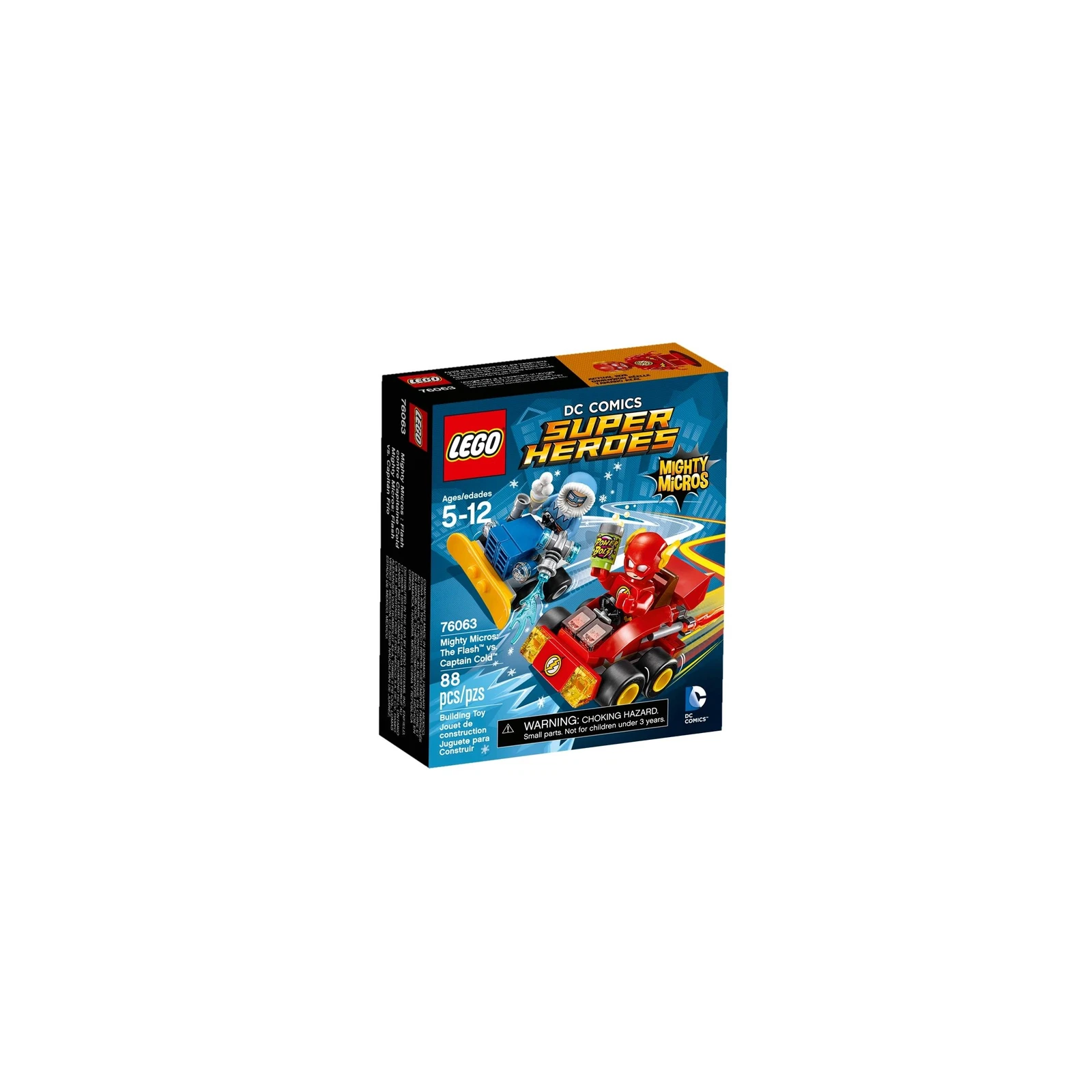 LEGO® DC Comics Super Heroes Mighty Micros : Flash contre Captain Cold 76063 (1/5) LEGO® DC Comics Super Heroes Mighty Micros : Flash contre Captain Cold 76063 (1/5)