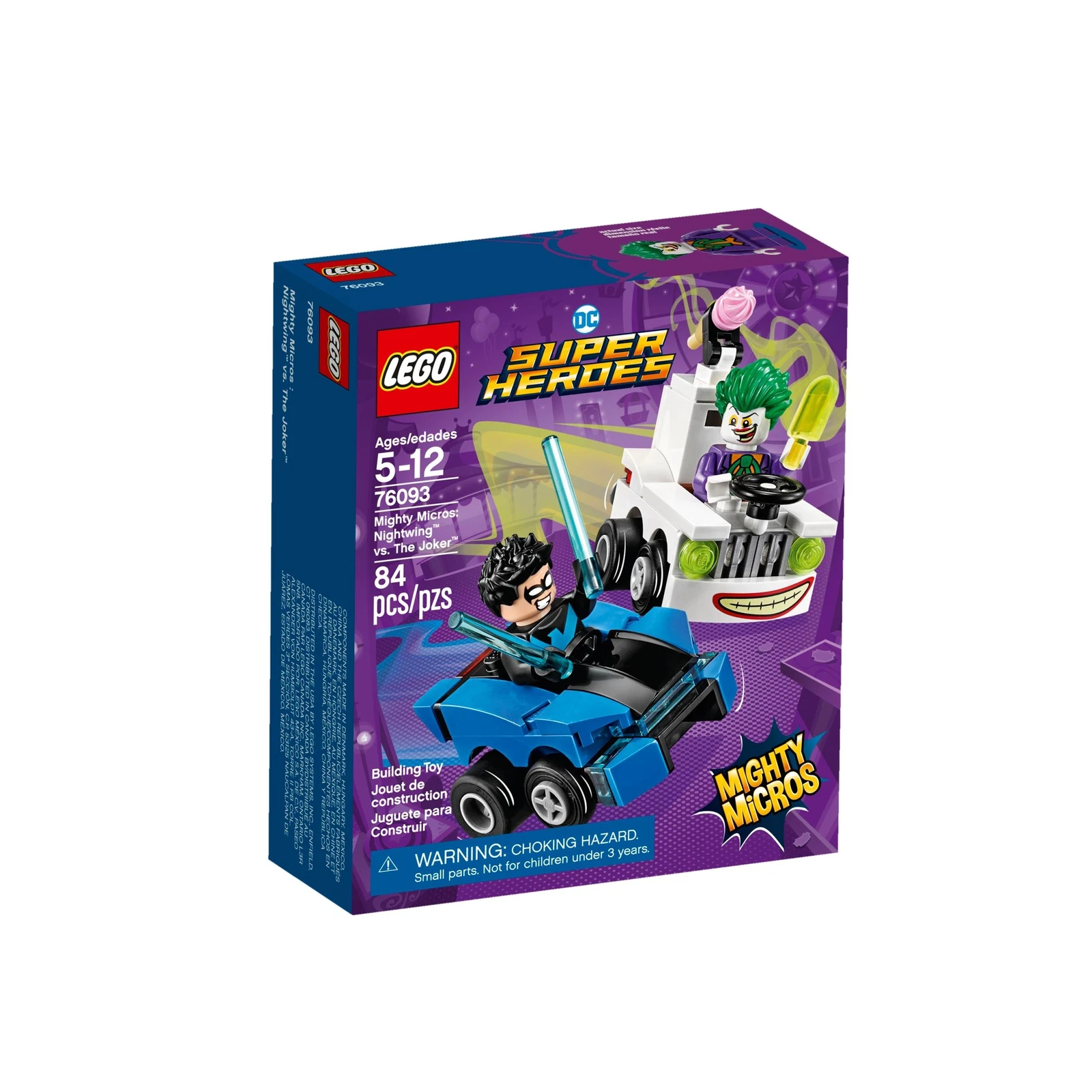 LEGO® DC Comics Super Heroes Mighty Micros: Nightwing™ vs. The Joker™ 76093 (1/8) LEGO® DC Comics Super Heroes Mighty Micros: Nightwing™ vs. The Joker™ 76093 (1/8)