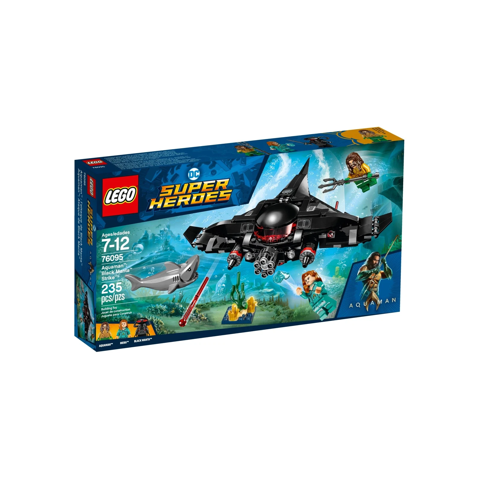 LEGO® DC Comics Super Heroes Aquaman™: Black Manta™ Strike 76095 (1/5) LEGO® DC Comics Super Heroes Aquaman™: Black Manta™ Strike 76095 (1/5)