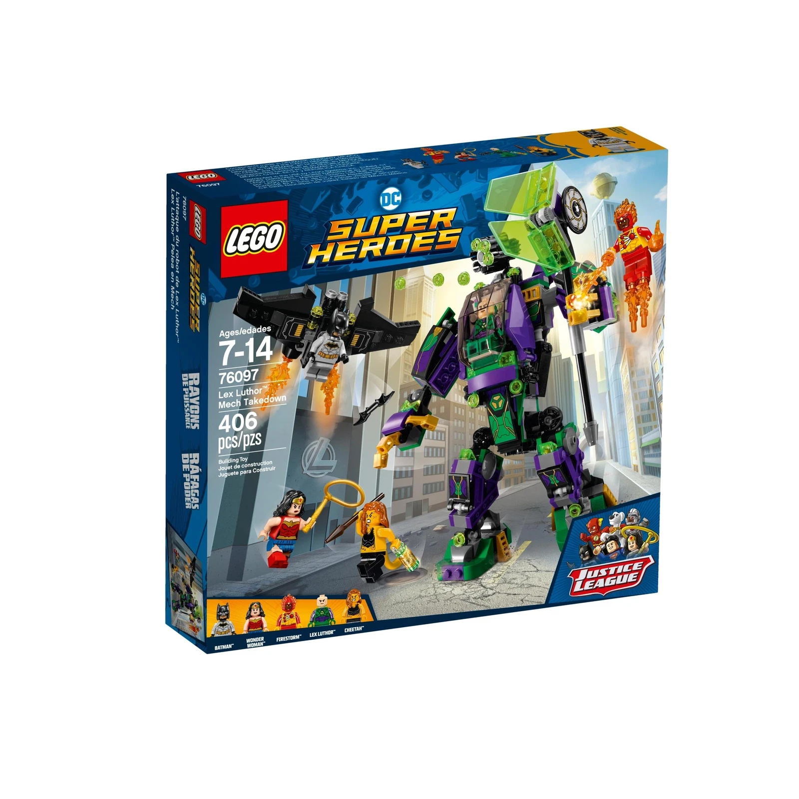 LEGO® DC Comics Super Heroes Lex Luthor™ Mech Takedown 76097 (1/11) LEGO® DC Comics Super Heroes Lex Luthor™ Mech Takedown 76097 (1/11)