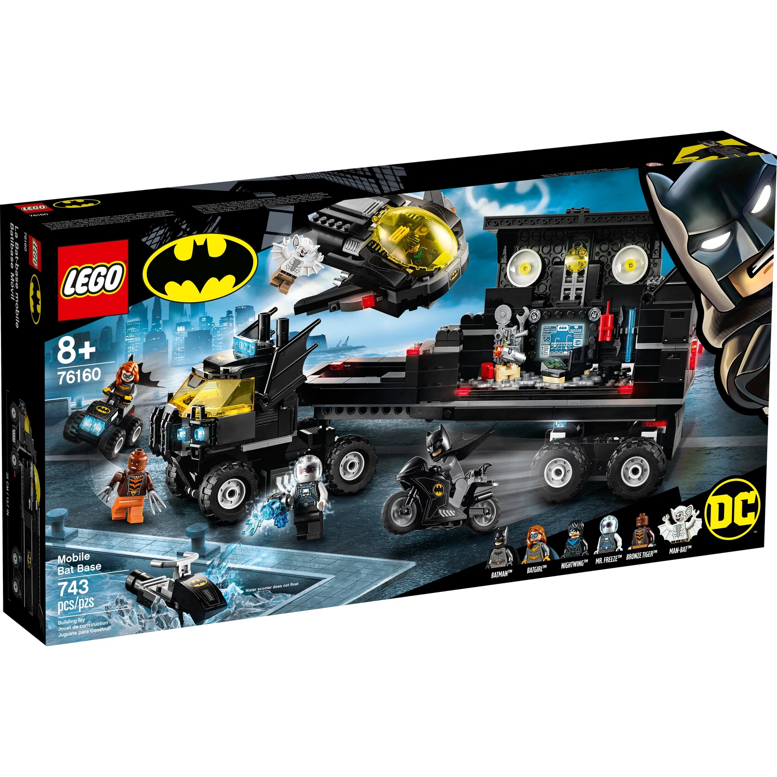 LEGO® DC Comics Super Heroes La base mobile de Batman 76160 (1/11) LEGO® DC Comics Super Heroes La base mobile de Batman 76160 (1/11)