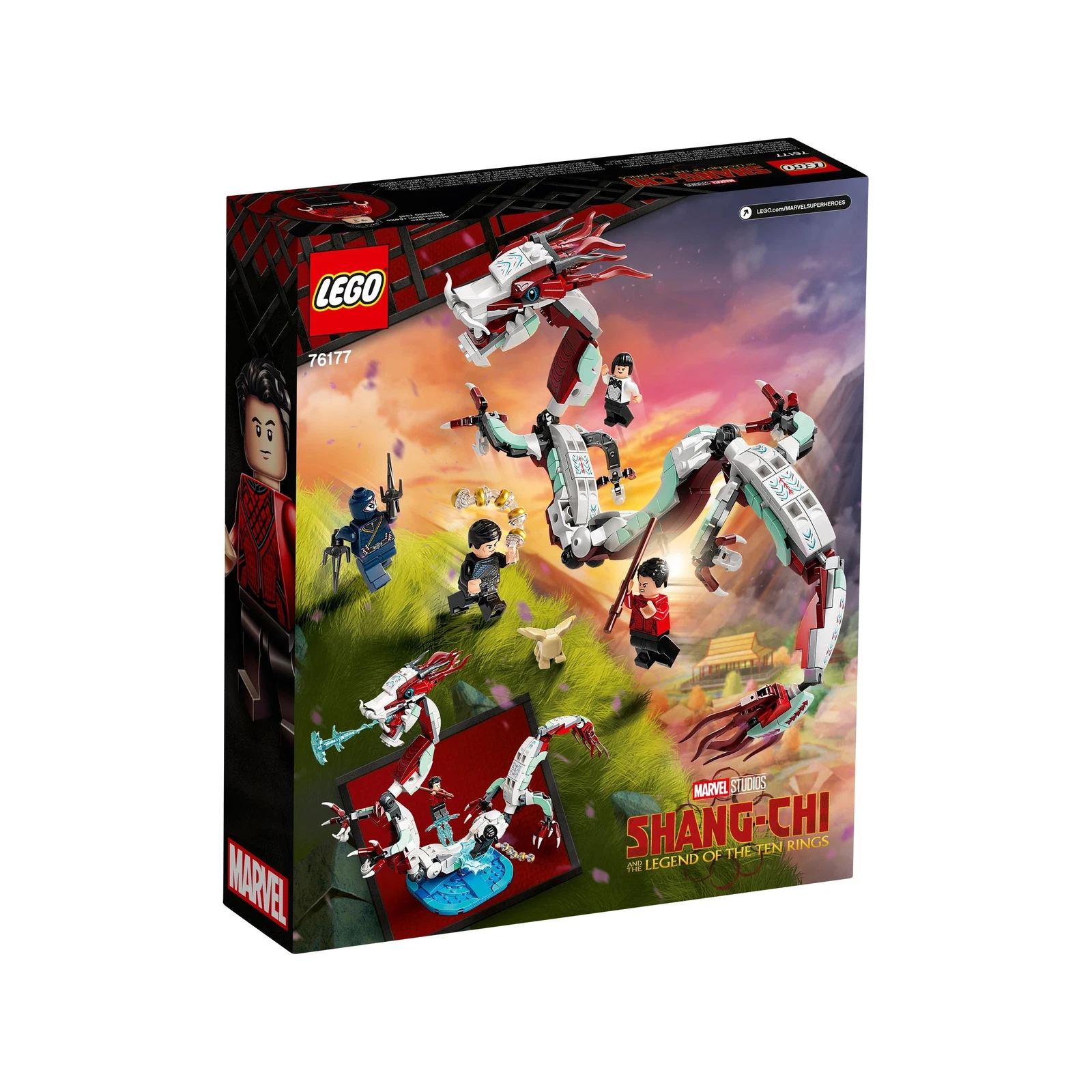たぁち たぁち 76177 BATTLE AT THE ANCIENT VILLAGE dragon SHANG-CHI lego