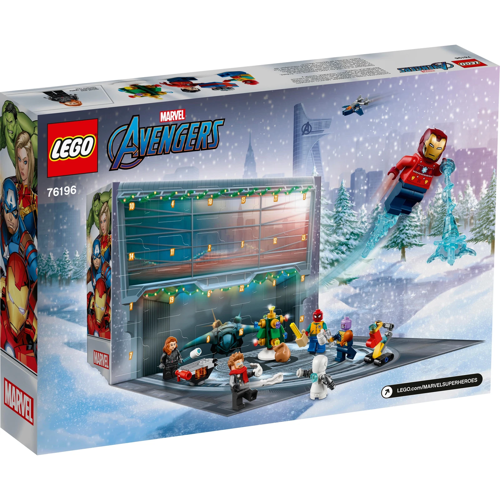 ゲラン　4点セット Amazon.co.jp: LEGO Marvel The Avengers Advent Calendar 76196