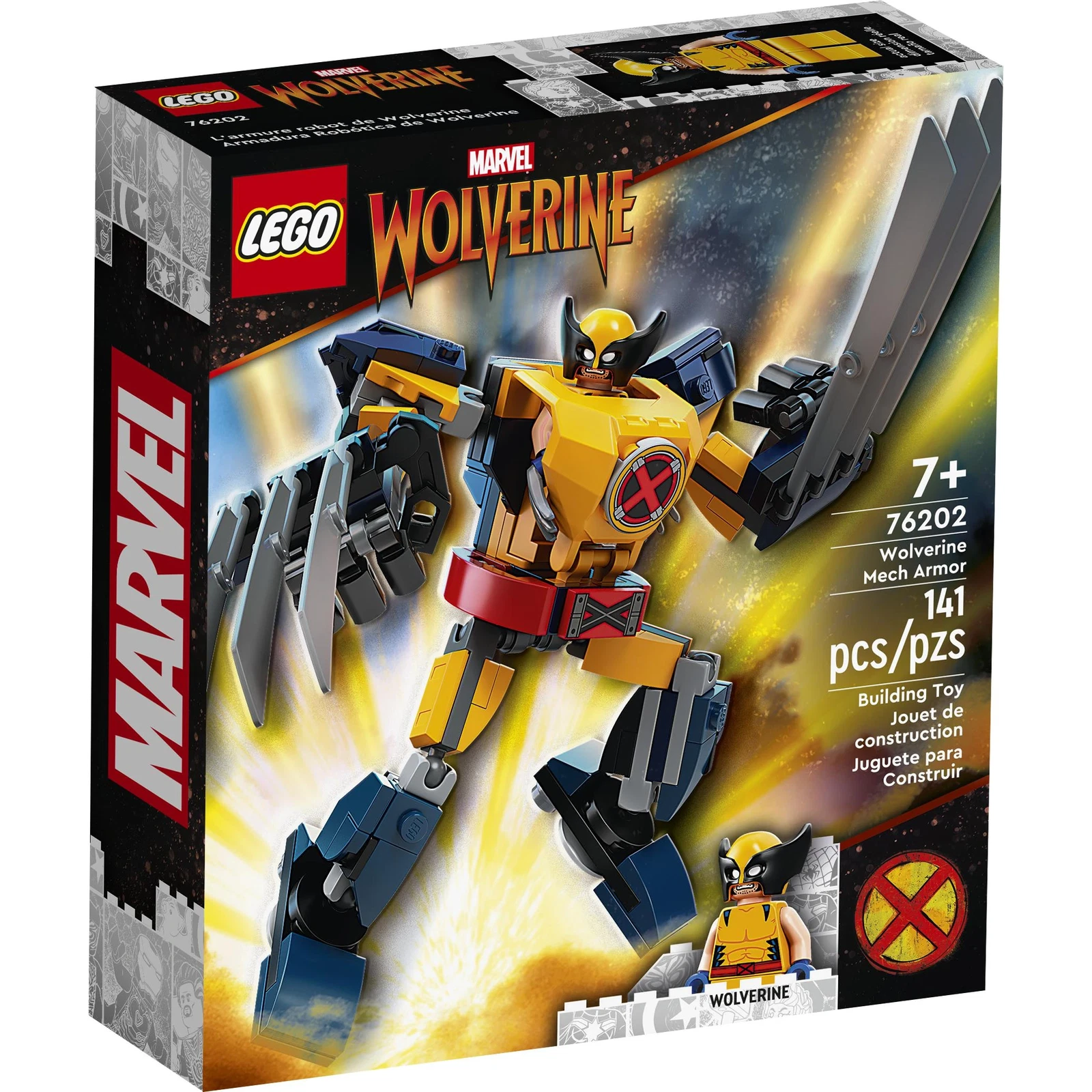 LEGO® Marvel Super Heroes Wolverine Mech Armor 76202 (1/8) LEGO® Marvel Super Heroes Wolverine Mech Armor 76202 (1/8)