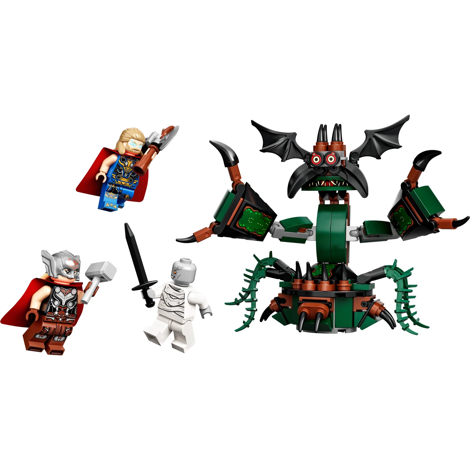 あこまま LEGO 76277 ウォーマシンメカアーマー アレンジほぼ全身 脚、腰