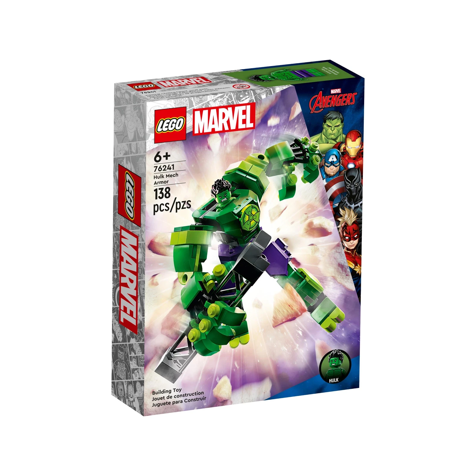 LEGO® Hulk Mech Armor 76241 | 🇺🇸 Price Comparison