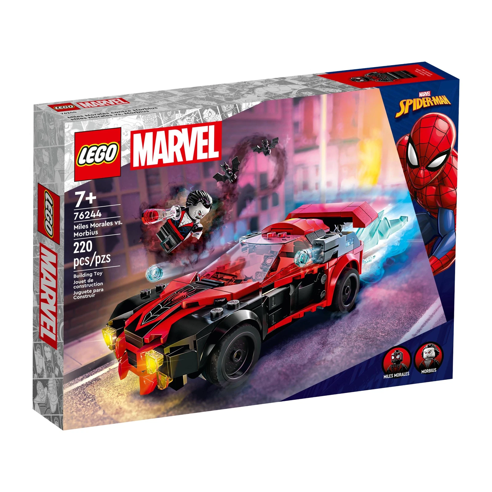 LEGO® Marvel Super Heroes Miles Morales vs. Morbius 76244 (1/6) LEGO® Marvel Super Heroes Miles Morales vs. Morbius 76244 (1/6)