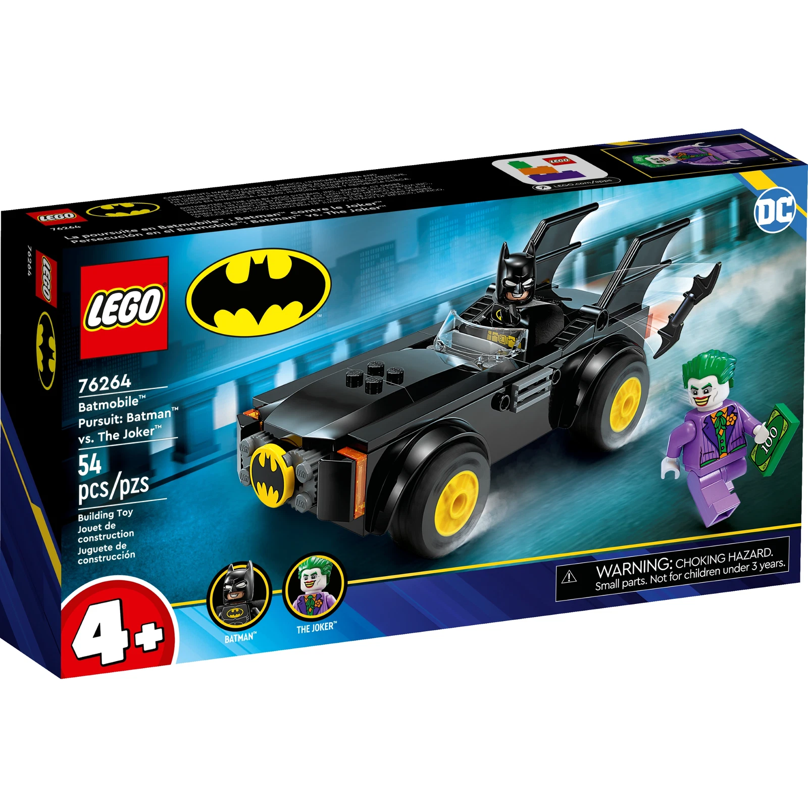LEGO® DC Comics Super Heroes Verfolgungsjagd im Batmobile: Batman vs. Joker 76264 (1/8) LEGO® DC Comics Super Heroes Verfolgungsjagd im Batmobile: Batman vs. Joker 76264 (1/8)