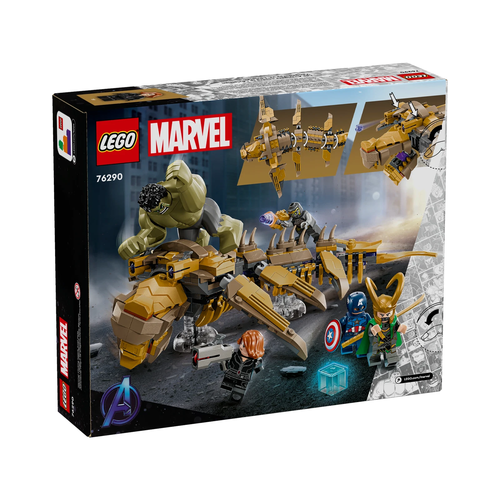 LEGO® 76290 The Avengers vs. The Leviathan – market value $42.12