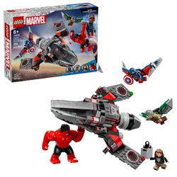 Captain America vs. Red Hulk Battle 76292