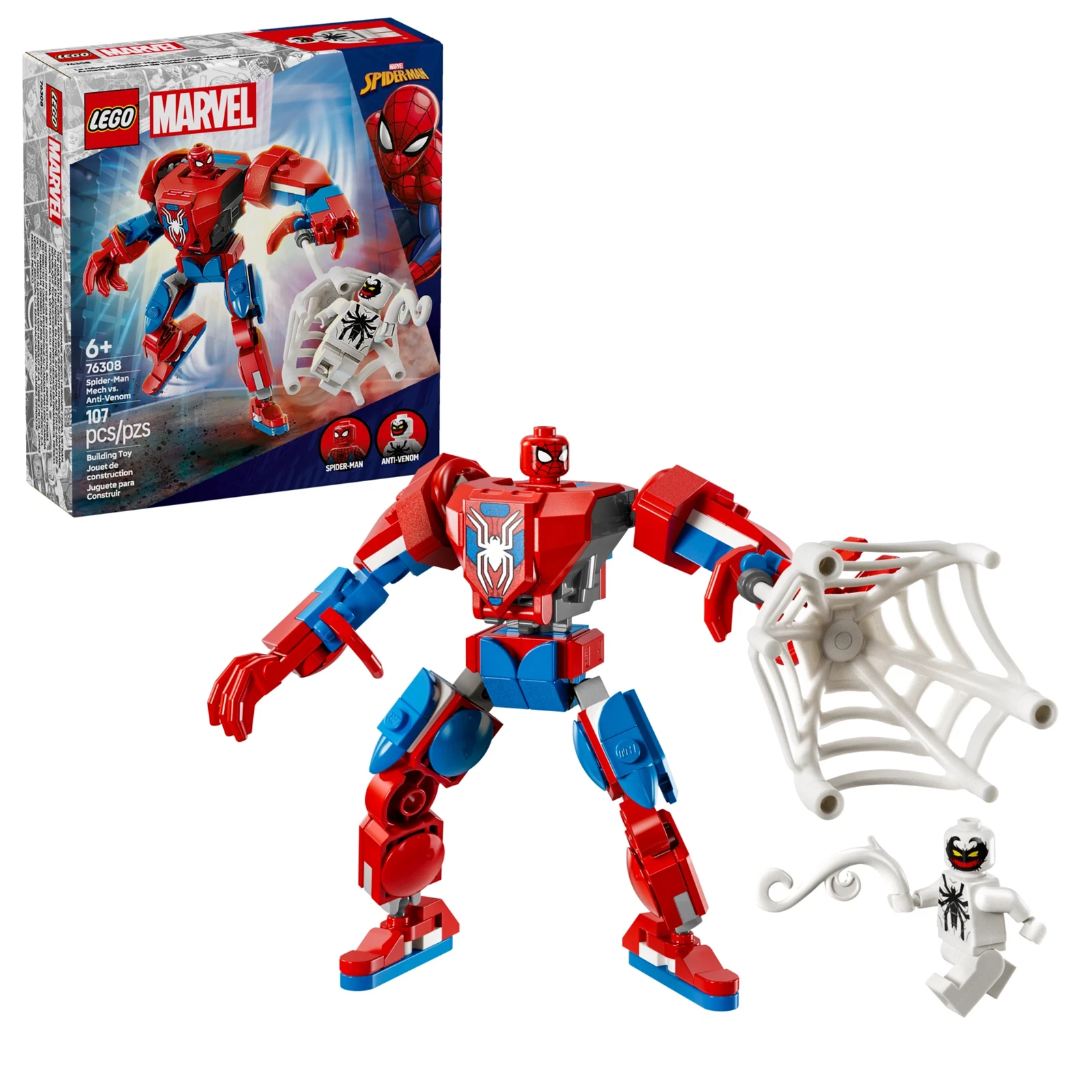 LEGO® Marvel Super Heroes Spider-Man Mech vs. Anti-Venom 76308 (1/9) LEGO® Marvel Super Heroes Spider-Man Mech vs. Anti-Venom 76308 (1/9)