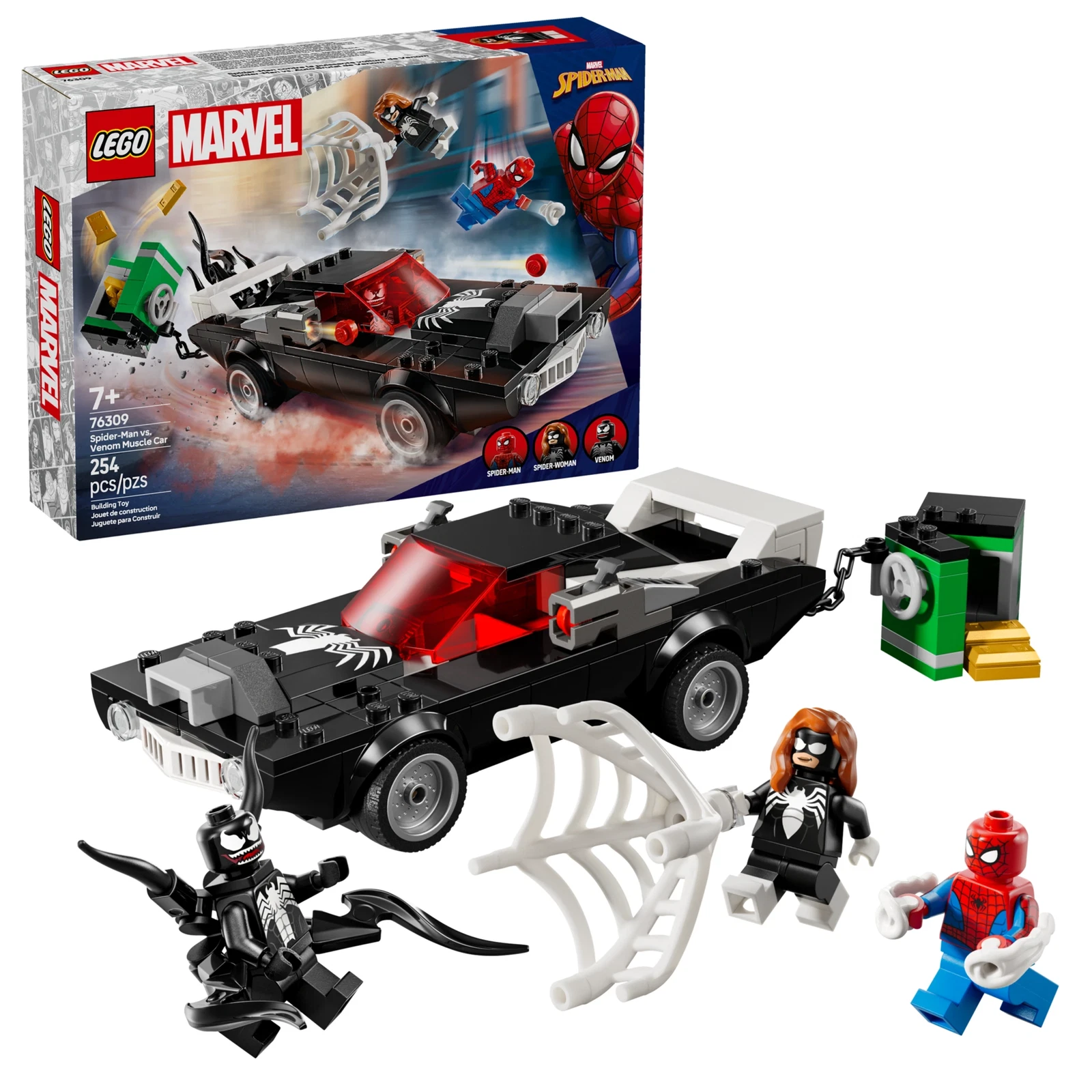 LEGO® Marvel Super Heroes Spider-Man vs. Venom Muscle-Car 76309 (1/10) LEGO® Marvel Super Heroes Spider-Man vs. Venom Muscle-Car 76309 (1/10)
