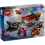 LEGO® Marvel Super Heroes Iron Man Auto und Black Panther vs. Red Hulk 76310 (10/10) LEGO® Marvel Super Heroes Iron Man Auto und Black Panther vs. Red Hulk 76310 (10/10)