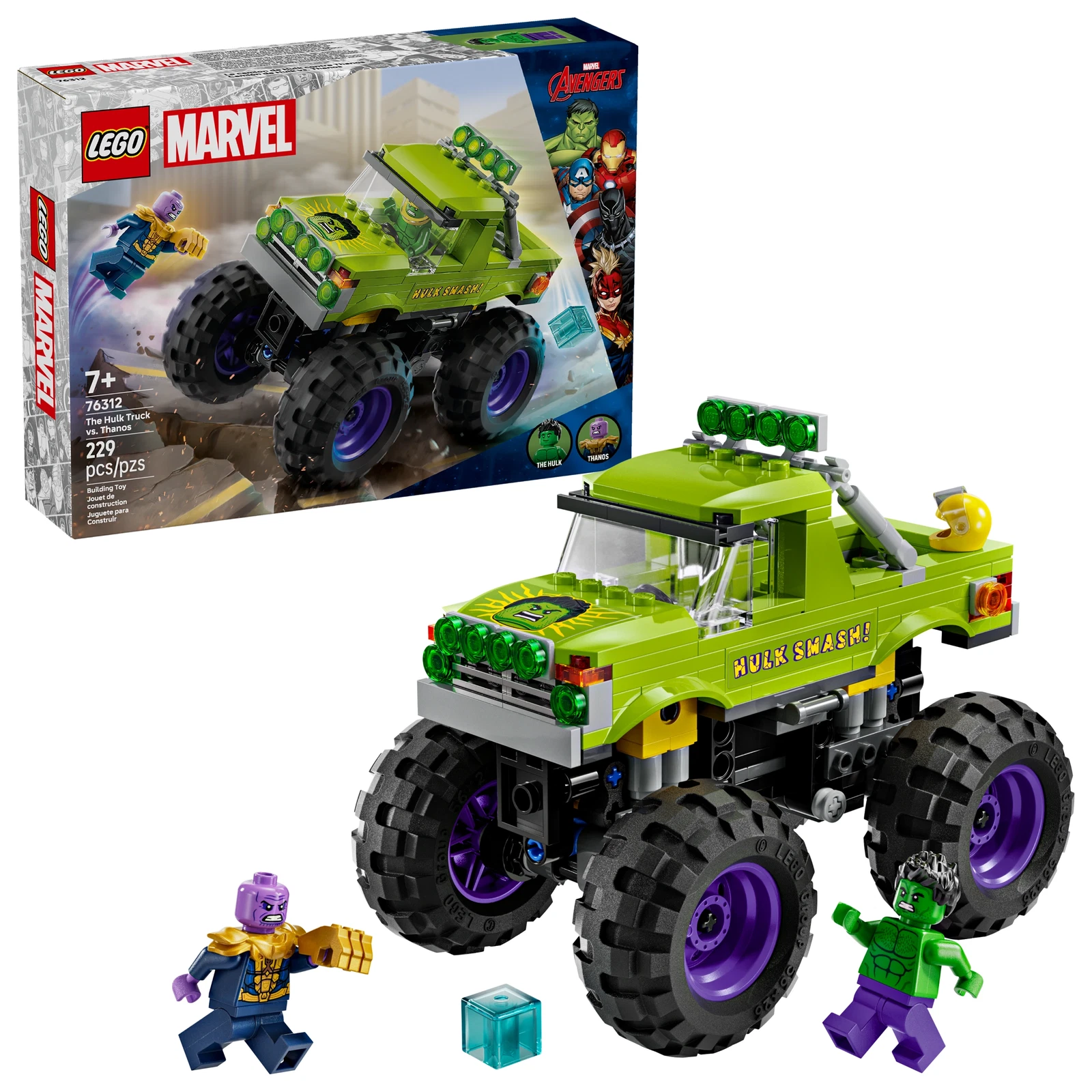 LEGO® Marvel Super Heroes The Hulk Truck vs. Thanos 76312 (1/9) LEGO® Marvel Super Heroes The Hulk Truck vs. Thanos 76312 (1/9)
