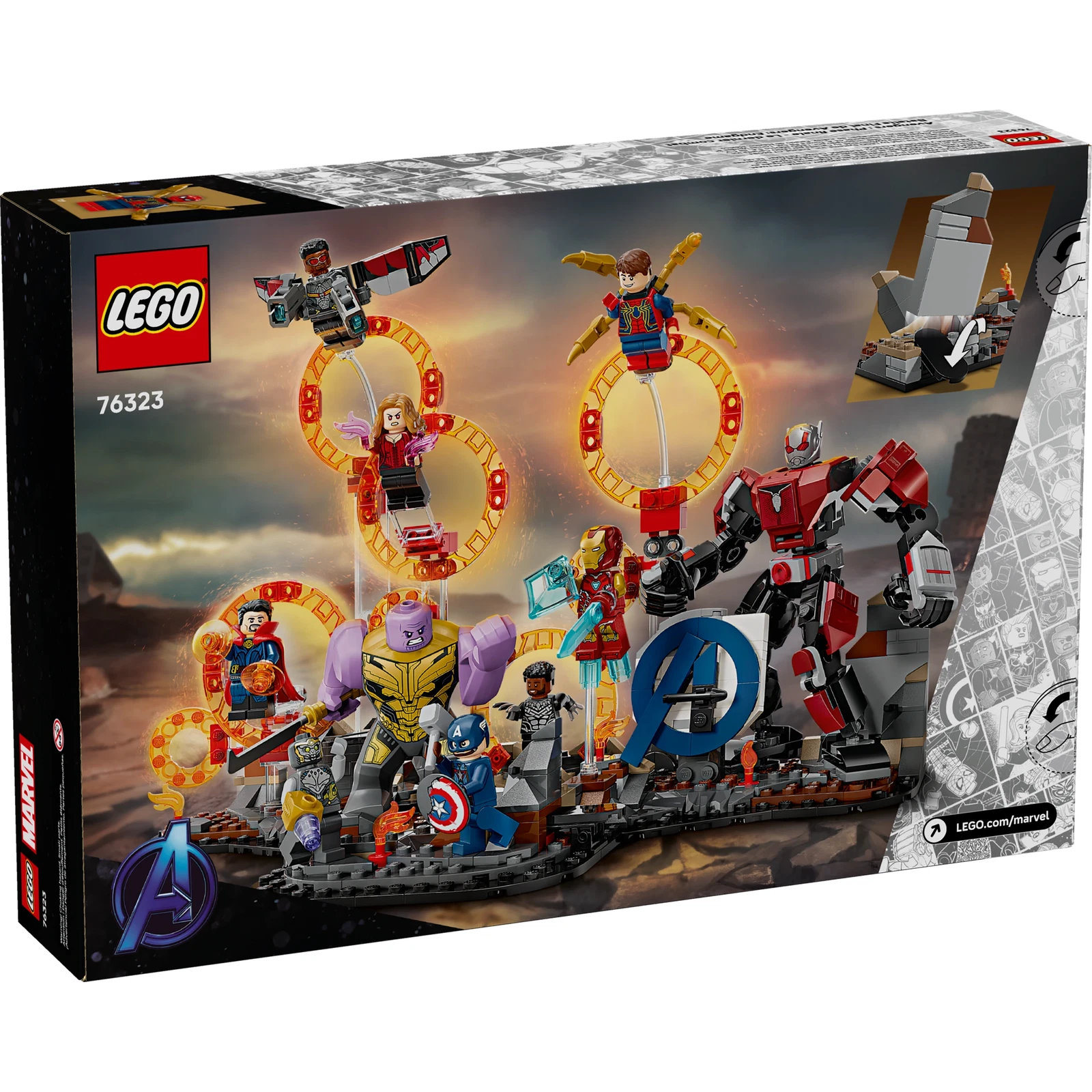 LEGO® 76323 Avengers: Endgame Final Battle – from $100.00