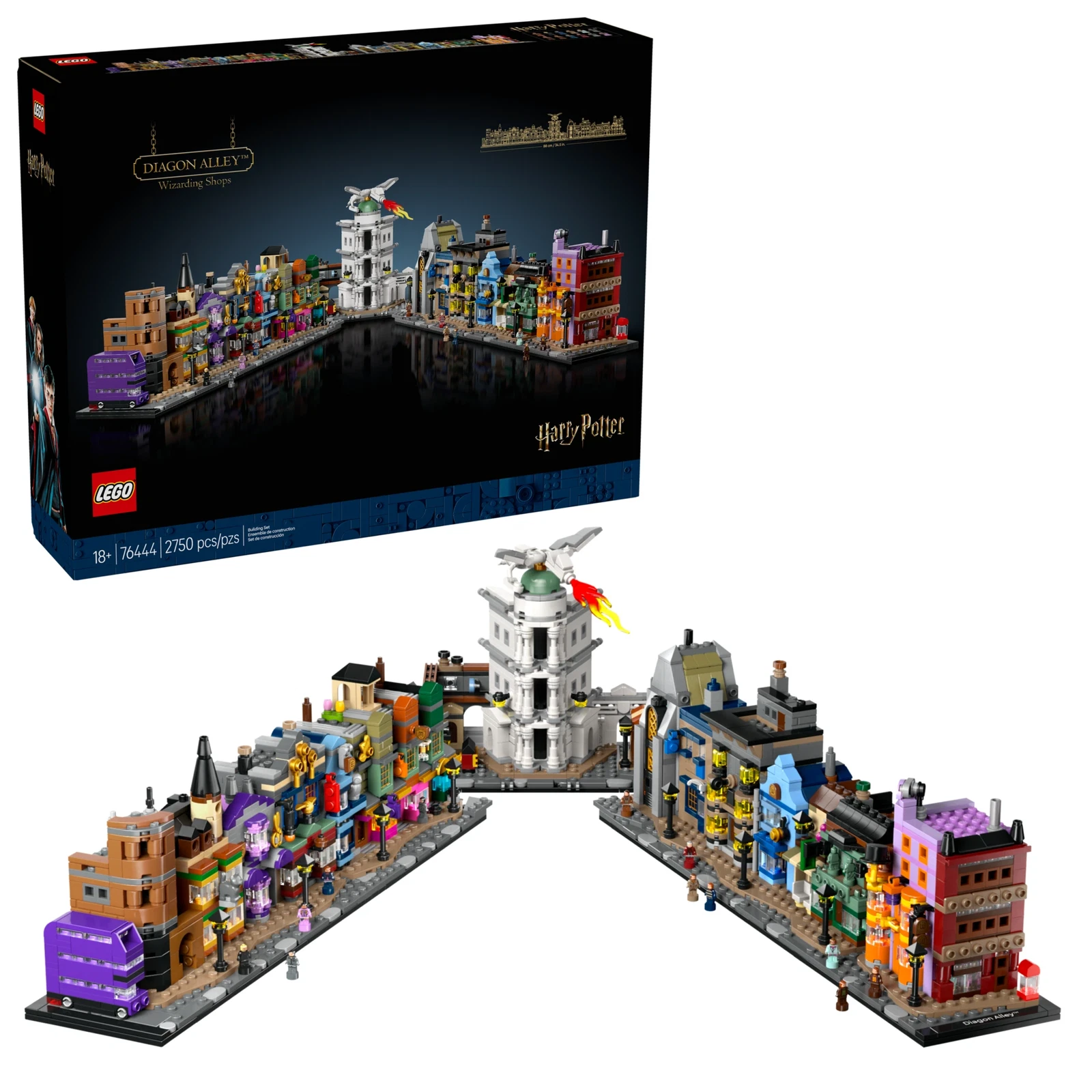 LEGO® Harry Potter™ Les boutiques magiques du Chemin de Traverse 76444 (1/16) LEGO® Harry Potter™ Les boutiques magiques du Chemin de Traverse 76444 (1/16)