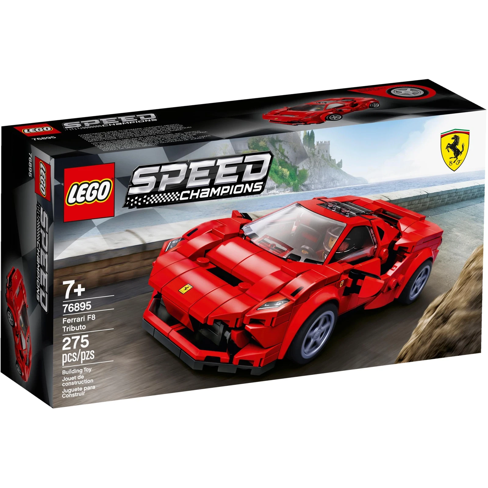 LEGO® Speed Champions Ferrari F8 Tributo 76895 (1/9) LEGO® Speed Champions Ferrari F8 Tributo 76895 (1/9)