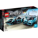LEGO® Speed Champions Formula E Panasonic Jaguar Racing GEN2 car & Jaguar I-PACE eTROPHY 76898 (1/6)