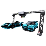 LEGO® Speed Champions Formula E Panasonic Jaguar Racing GEN2 car & Jaguar I-PACE eTROPHY 76898 (2/6)